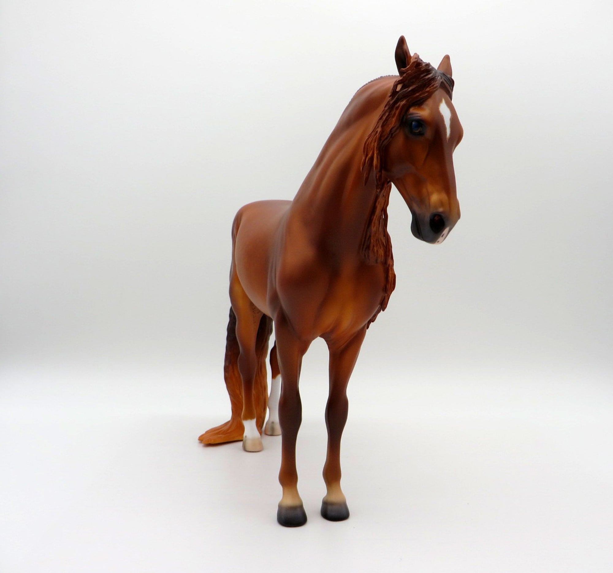 MeKong-OOAK Chestnut Andalusian By Caroline Boydston 4/5/21