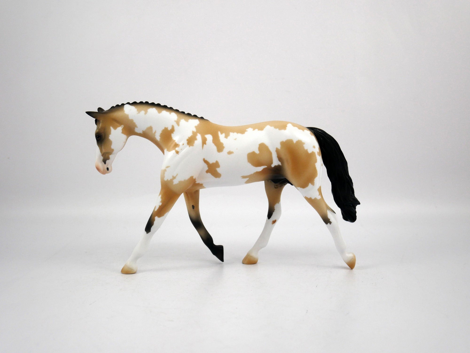 Mel-OOAK Buckskin Warmblood Paint by Ellen 1/29/21