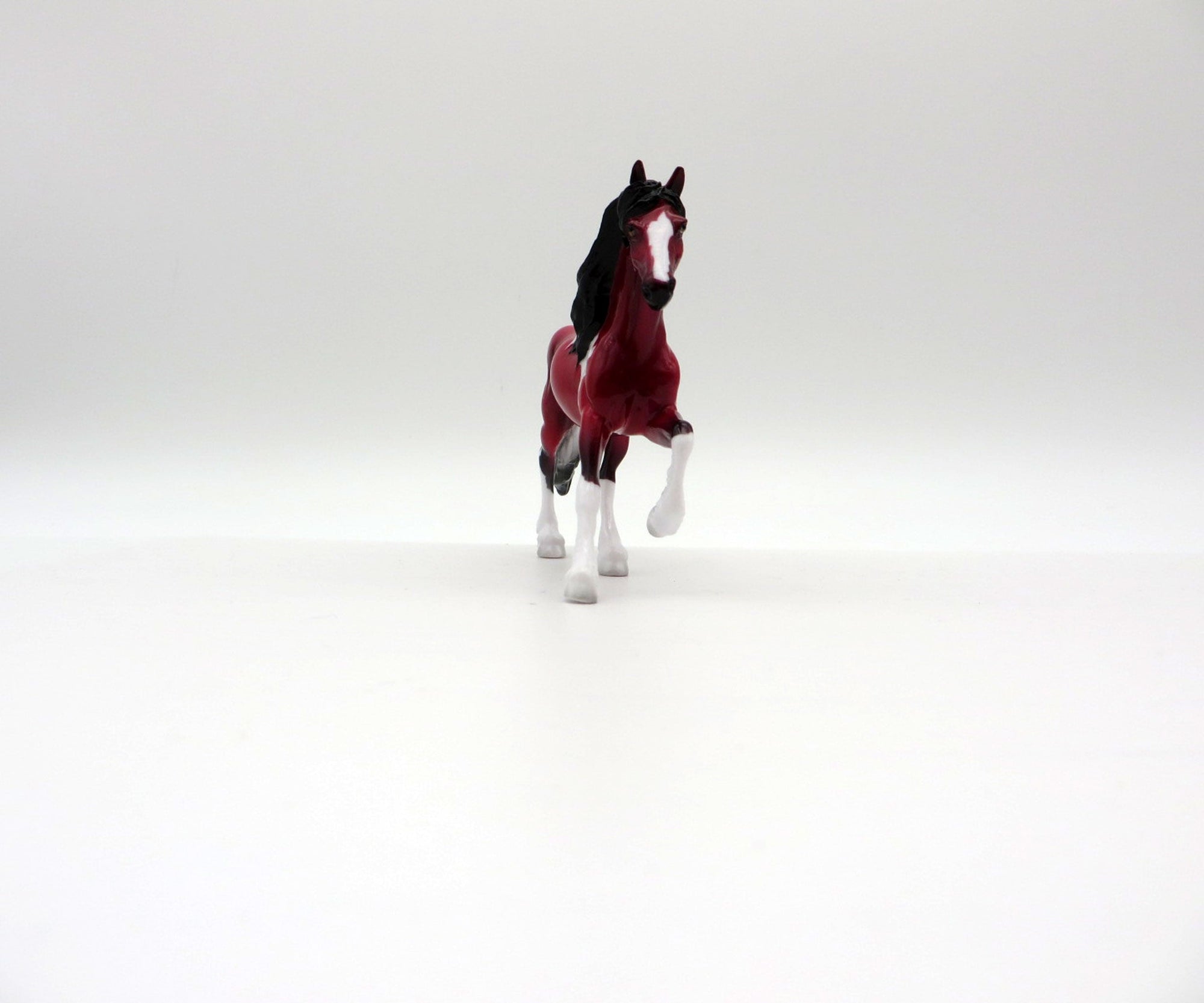 Mena-OOAK Fresian Chip Precious Stone Painted By Ellen Robbins EQ 2021