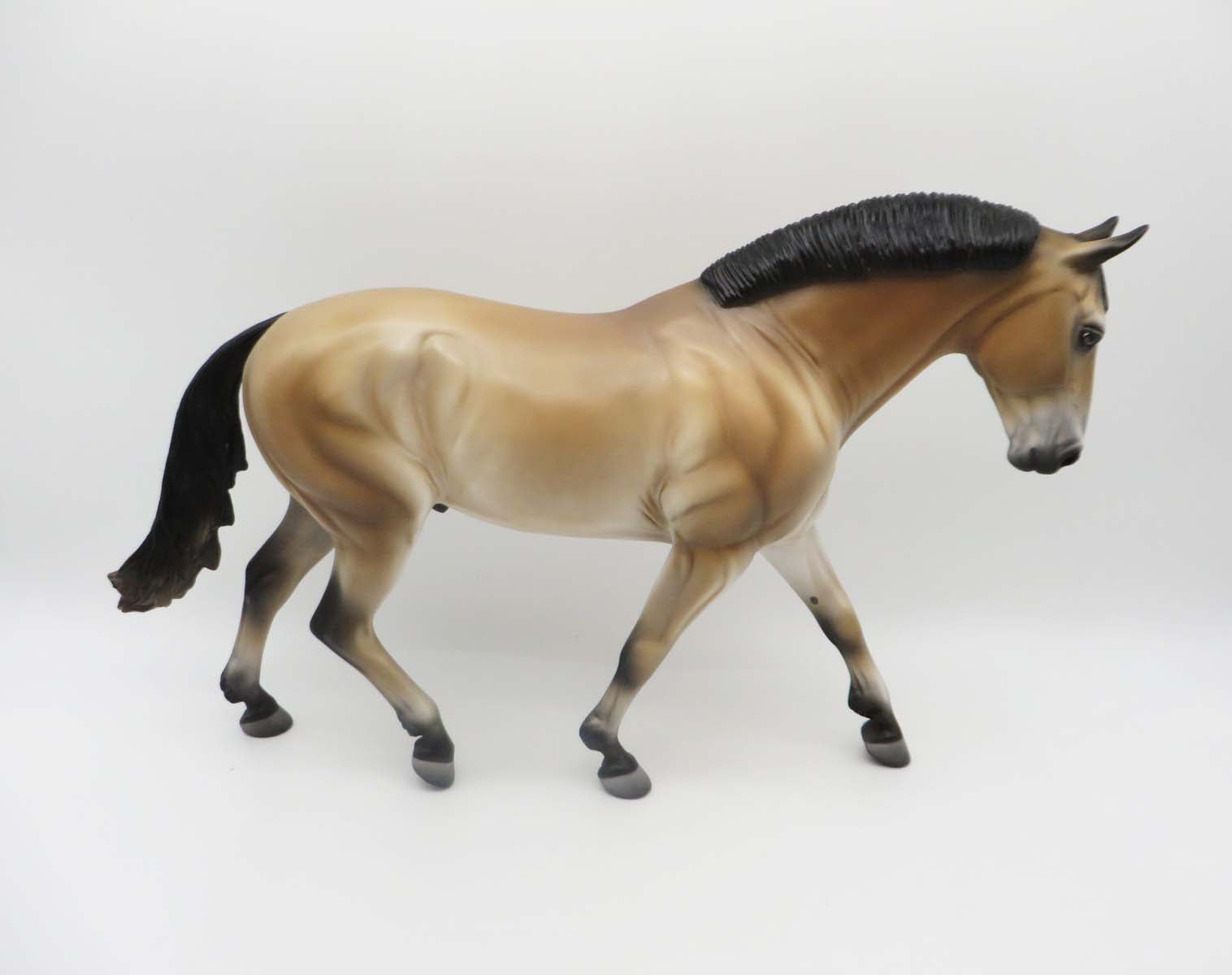Merchant - OOAK - Buckskin Irish Draught By Jess Hamill - SHCF23
