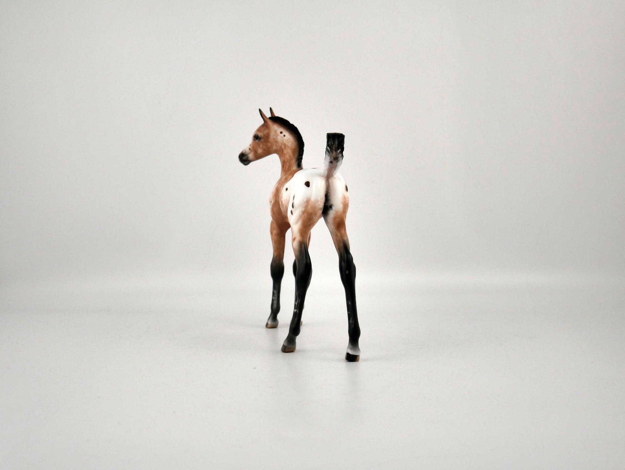 Merry-OOAK Bay Appaloosa Foal By Sheryl Leisure 12/15/20