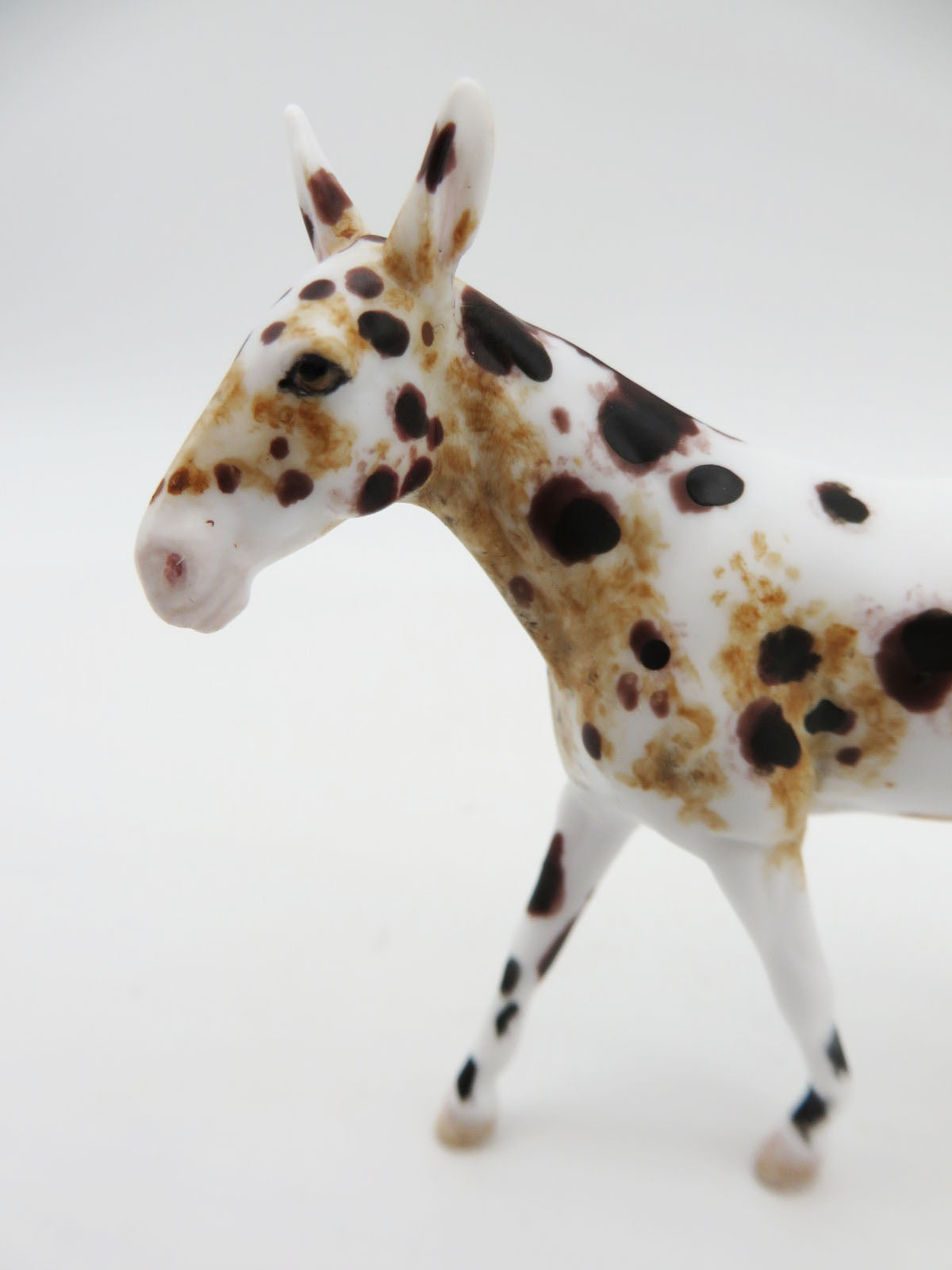 Midday - OOAK - Loud Appaloosa Mule By Andrea Thomason - Christmas Tails 2022 - CT22