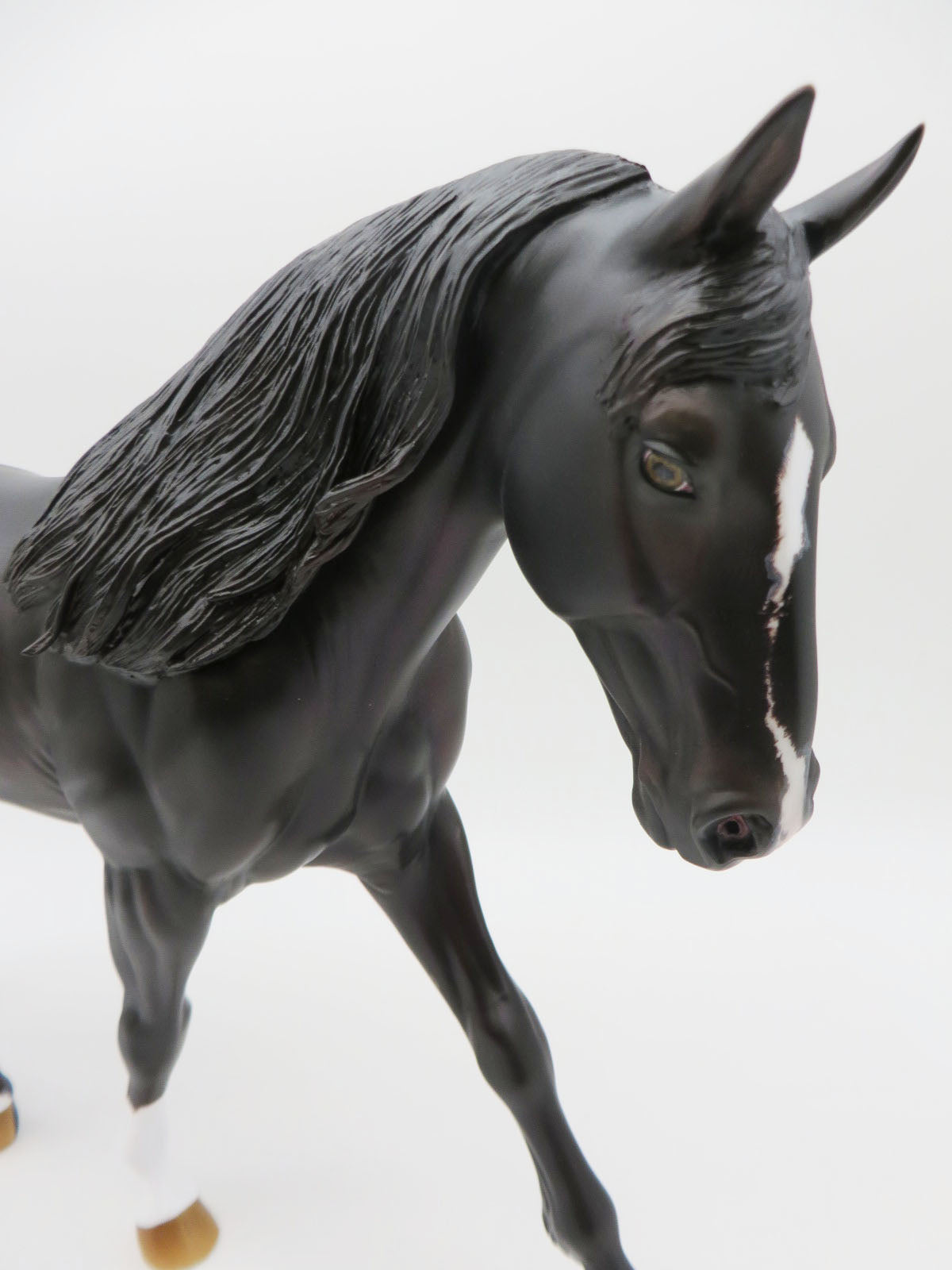 Midnight Sky - OOAK - Dappled Black Irish Draft By Ashley Palmer - Best Offers 1/30/23