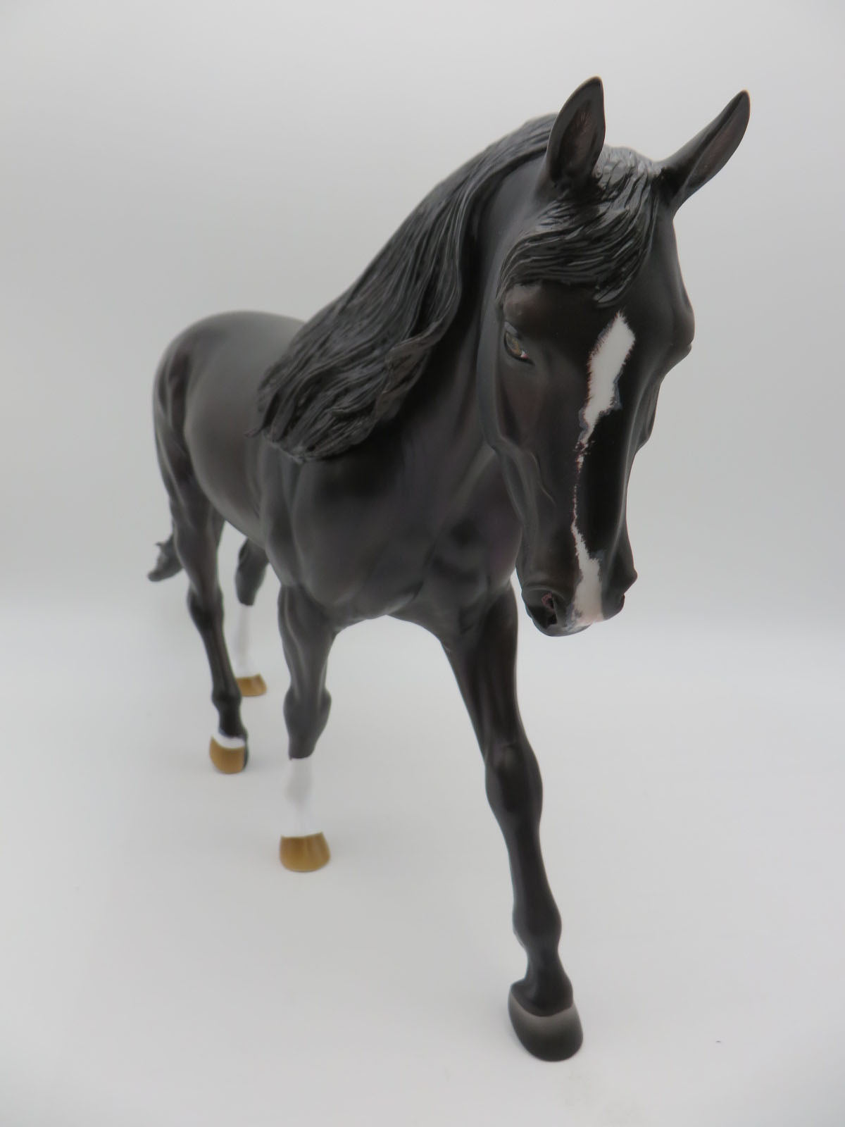 Midnight Sky - OOAK - Dappled Black Irish Draft By Ashley Palmer - Best Offers 1/30/23