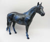 Midnight On The Range - OOAK - Blue/Green/Holo Decorator Ideal Stock Horse By Ellen Robbins - SHCF23