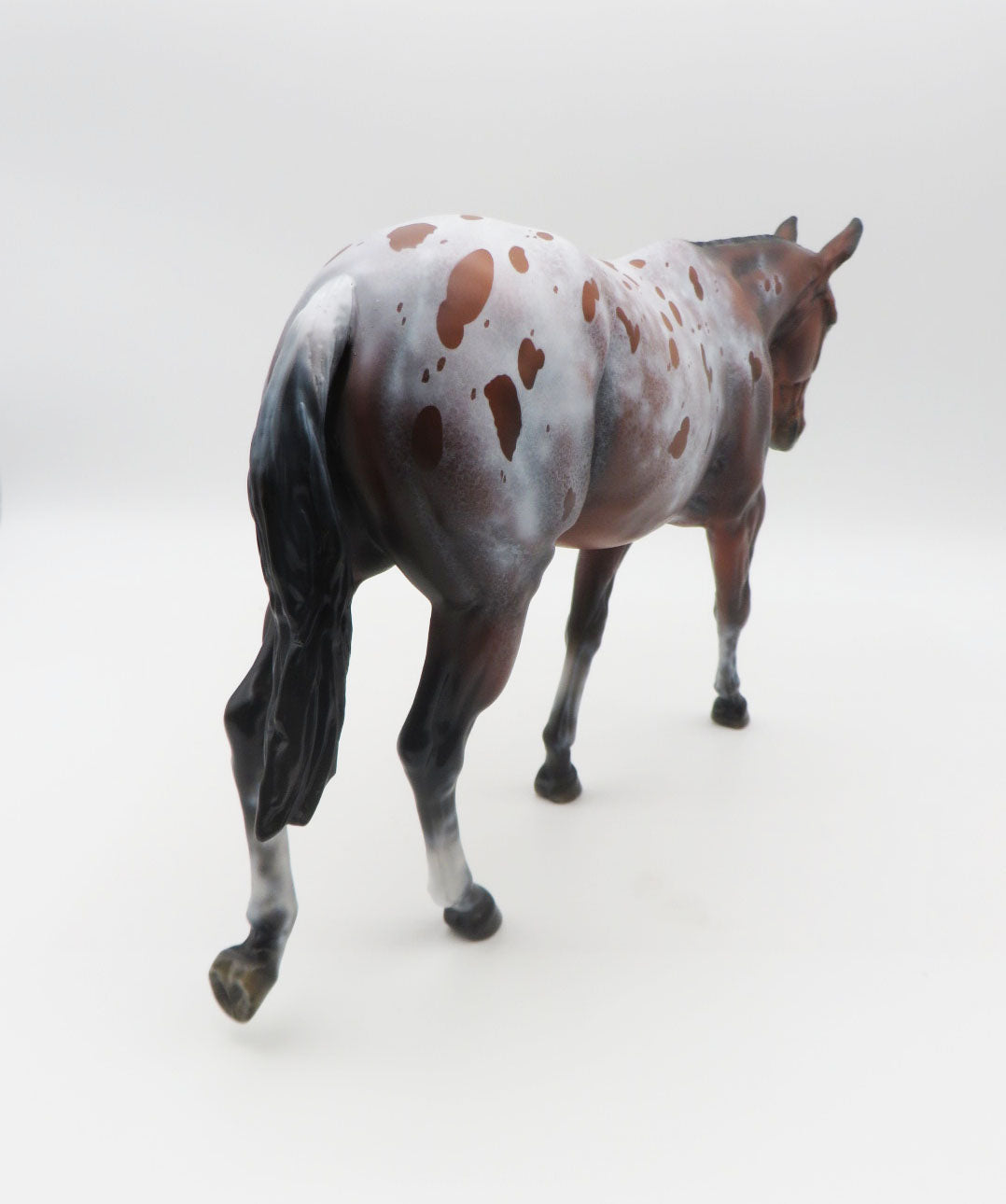 Miigwechiwendan- OOAK Bay Appaloosa Mule By Ellen Robbins 11/28/22
