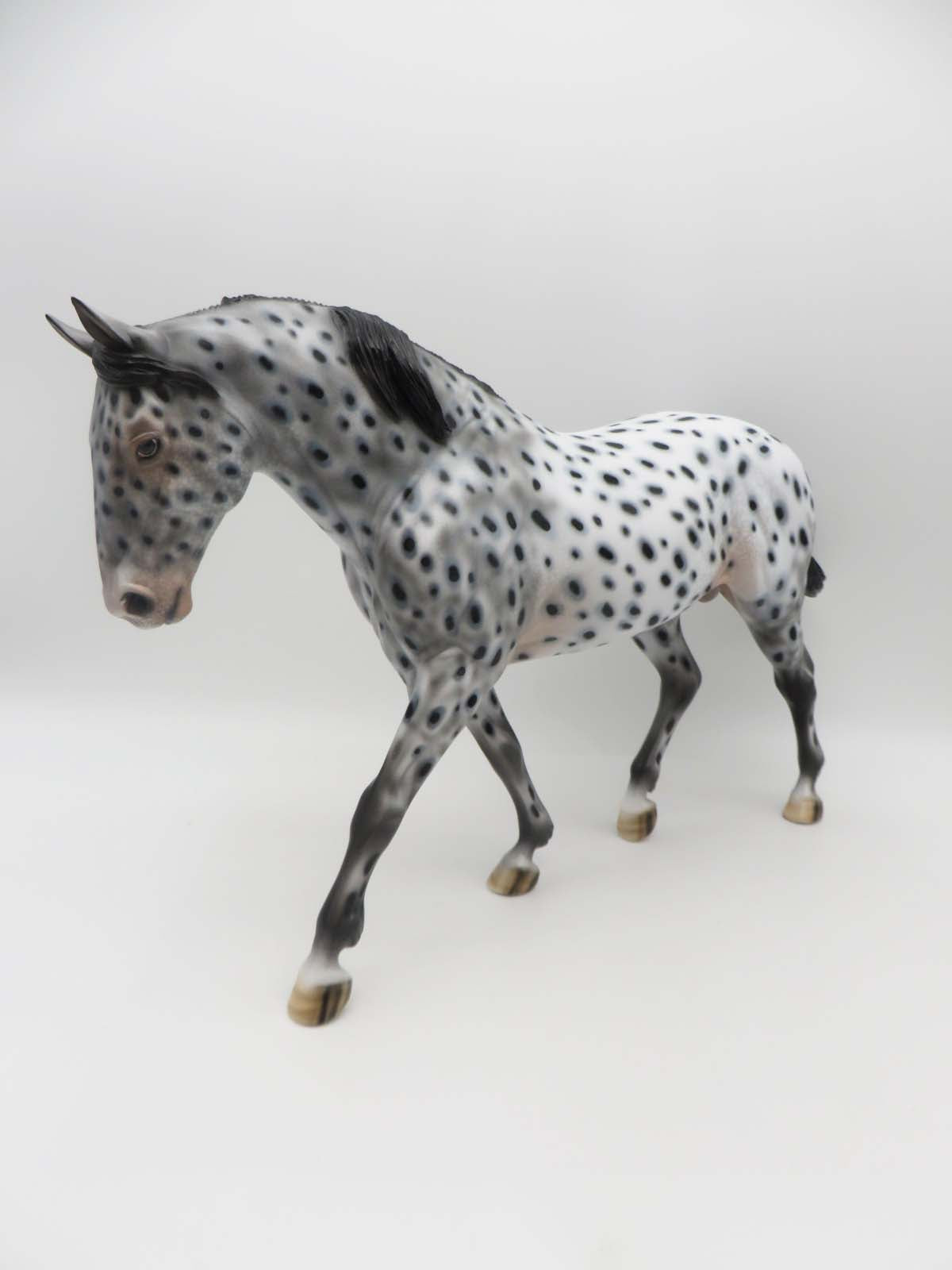 Million Dollar Cowboy - OOAK - Appaloosa Irish Draught Horse By Dawn Quick - SHCF23