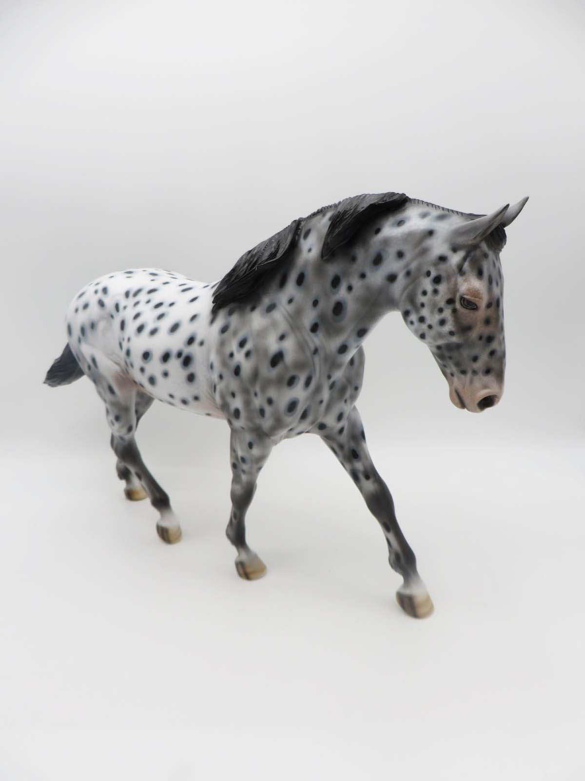 Million Dollar Cowboy - OOAK - Appaloosa Irish Draught Horse By Dawn Quick - SHCF23