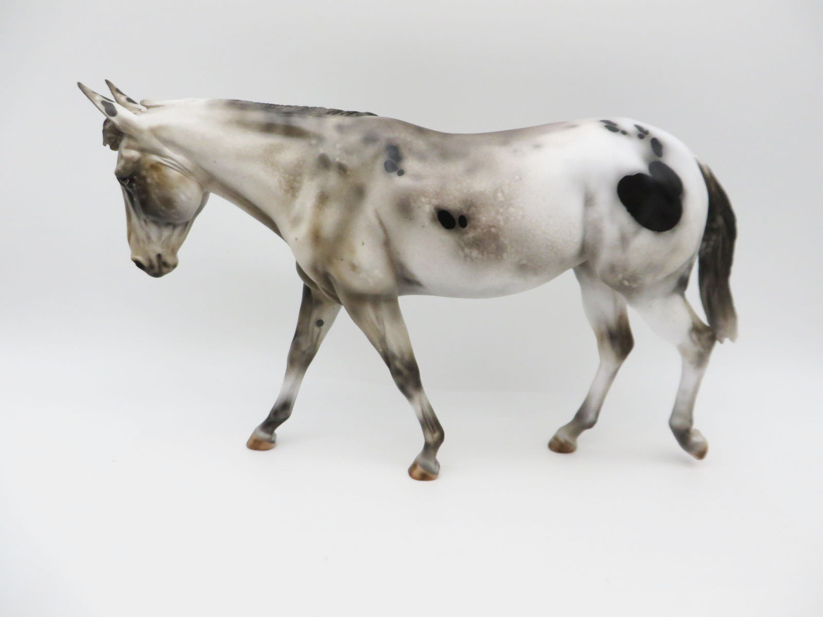Mincemeat Pie - BEST OFFER - OOAK - Appaloosa Mule By Julie Keim - Christmas Tails 2022 - CT22