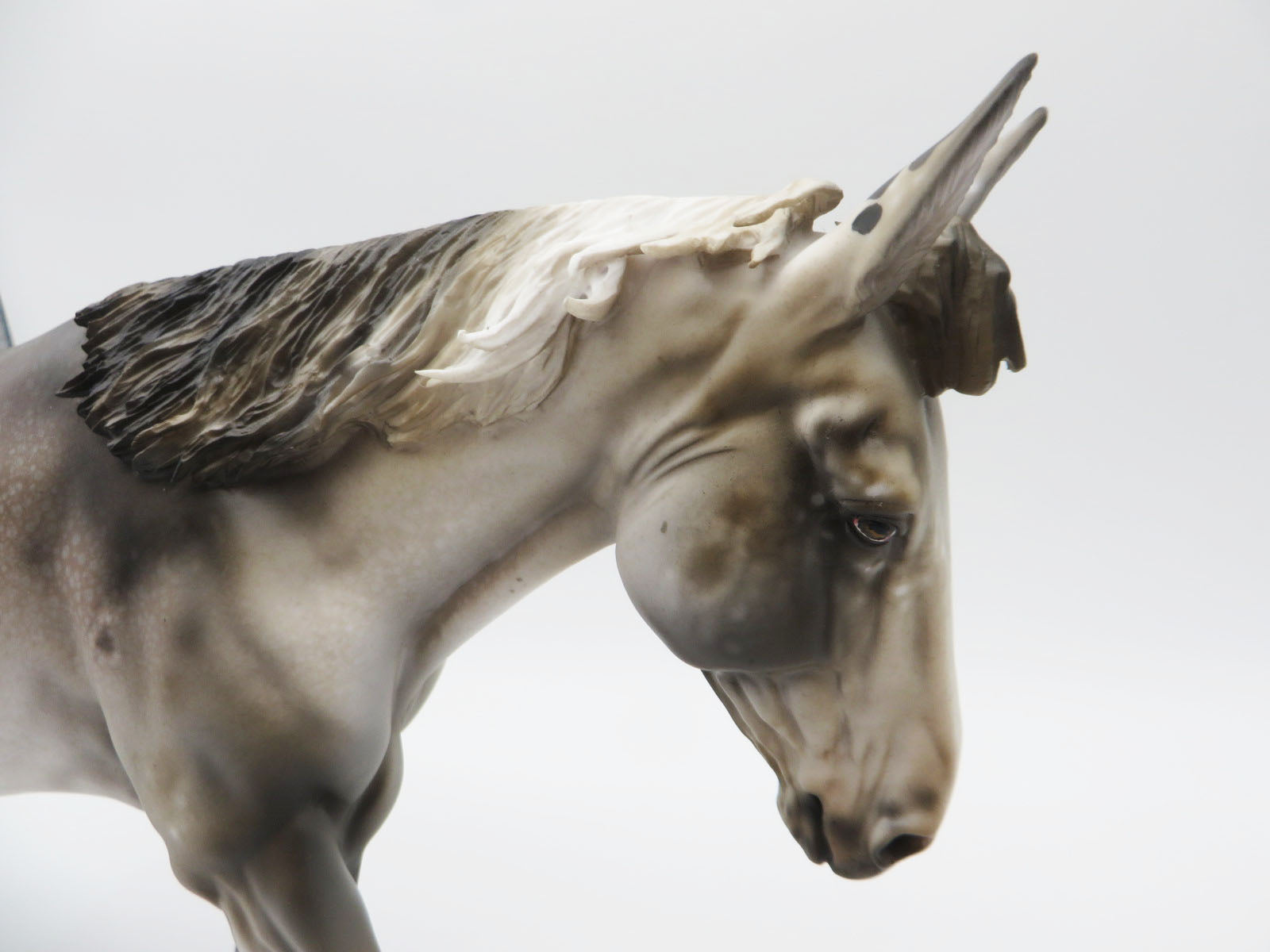 Mincemeat Pie - BEST OFFER - OOAK - Appaloosa Mule By Julie Keim - Christmas Tails 2022 - CT22