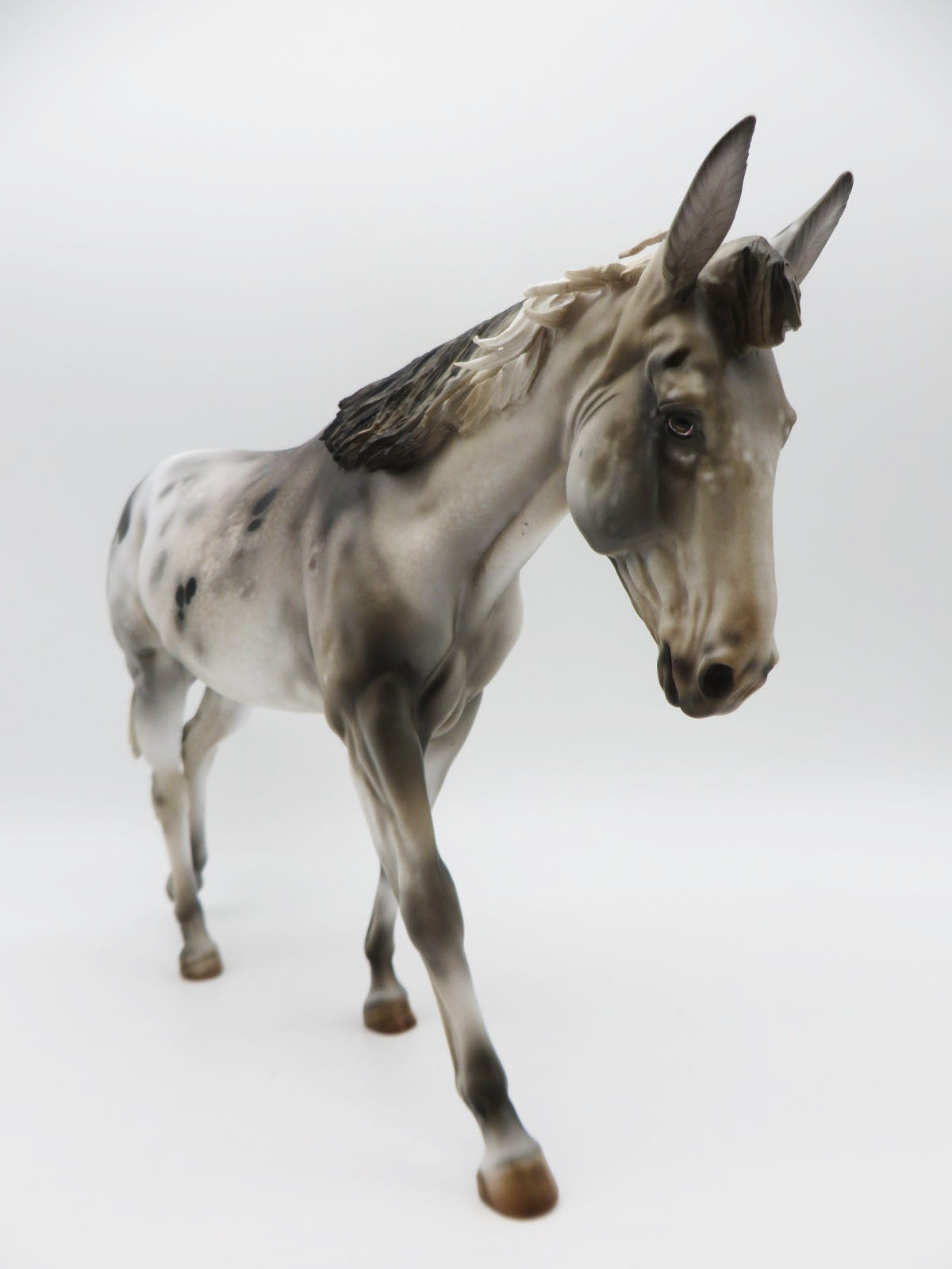 Mincemeat Pie - BEST OFFER - OOAK - Appaloosa Mule By Julie Keim - Christmas Tails 2022 - CT22