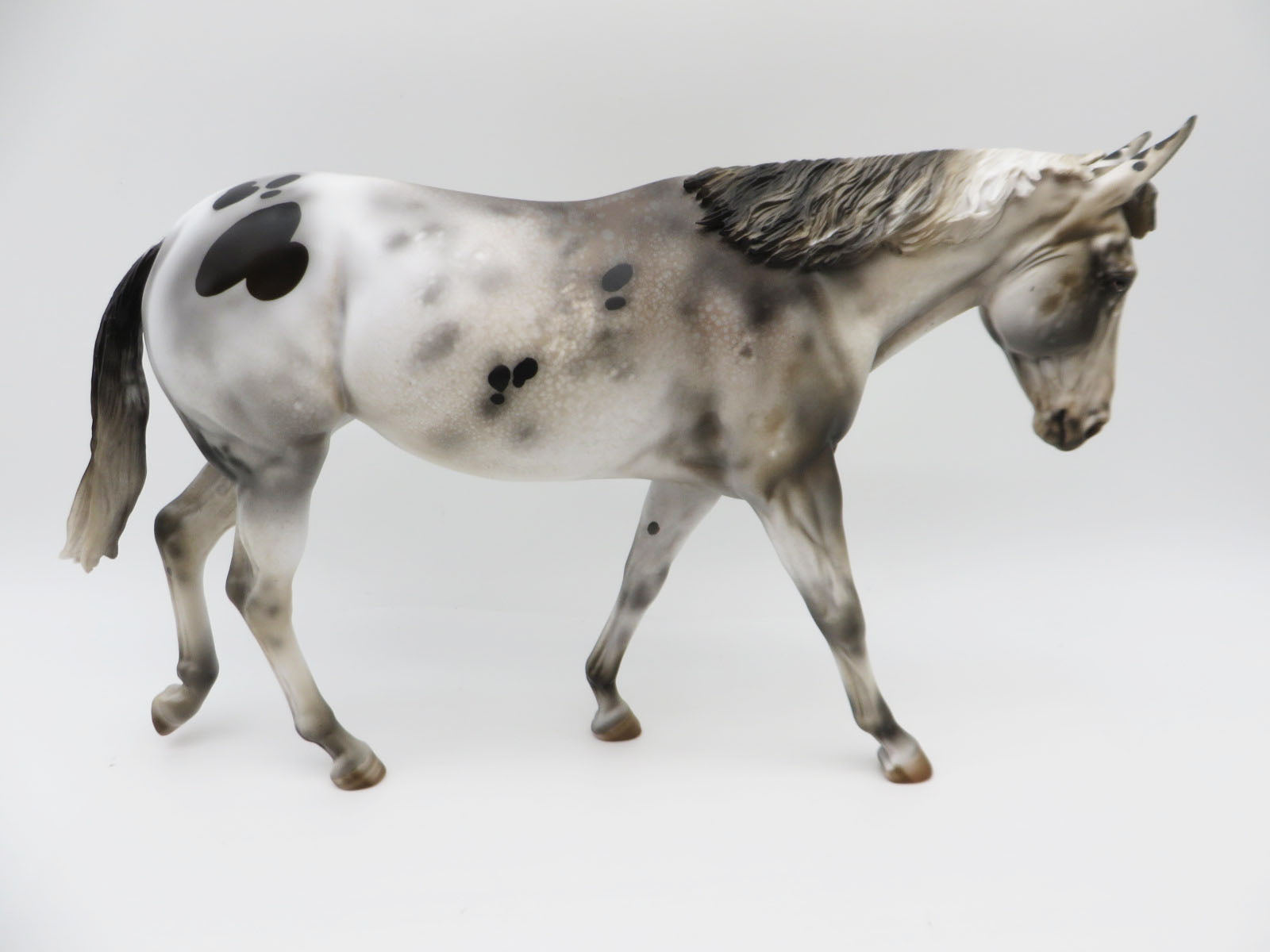 Mincemeat Pie - BEST OFFER - OOAK - Appaloosa Mule By Julie Keim - Christmas Tails 2022 - CT22