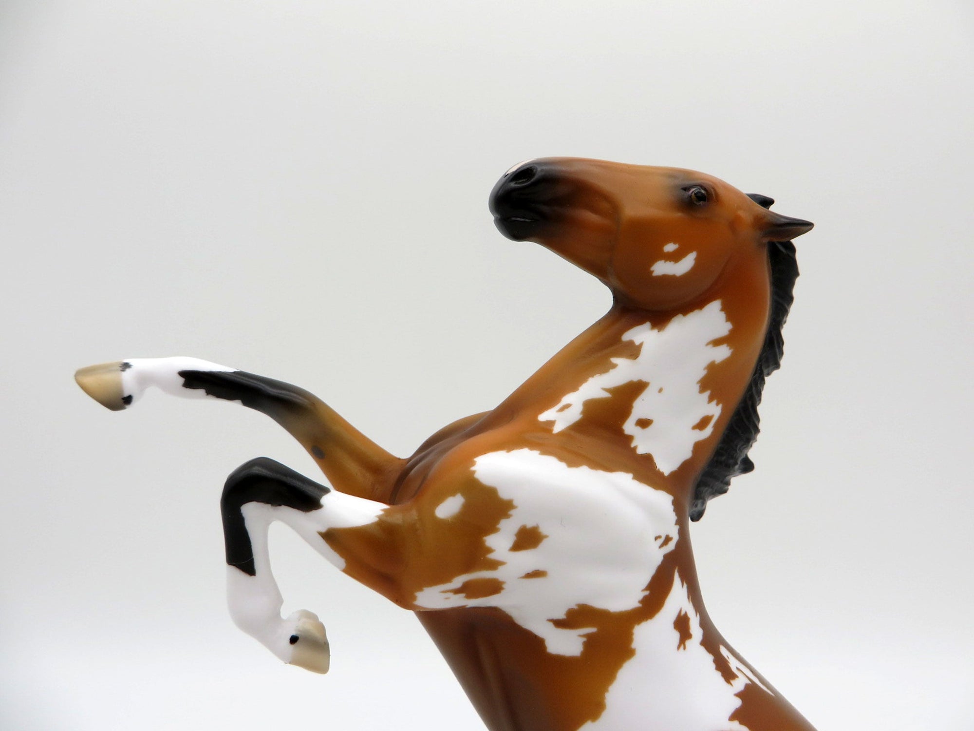 Mini Me-Spindrift LE-5 Rearing Mustang Pebbles Painted By Ellen Robbins EQ 21