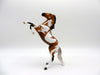 Mini Me-Spindrift LE-5 Rearing Mustang Pebbles Painted By Ellen Robbins EQ 21