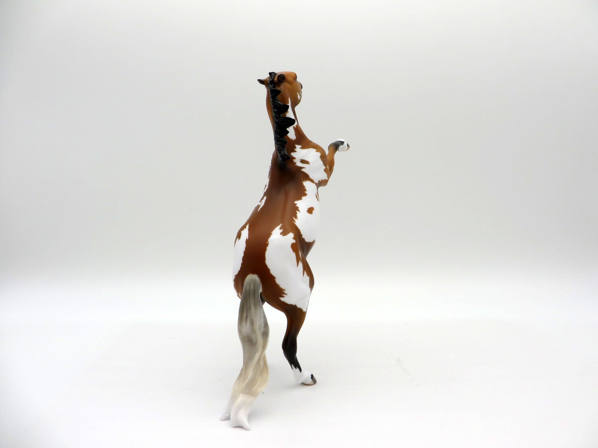 Mini Me-Spindrift LE-5 Rearing Mustang Pebbles Painted By Ellen Robbins EQ 21
