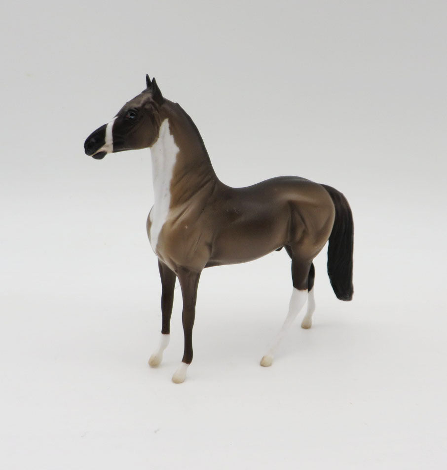 Oscar-LE-10 Mini Me Snowshoe Morgan Chip Painted by Angela Marleau  P&amp;C 23