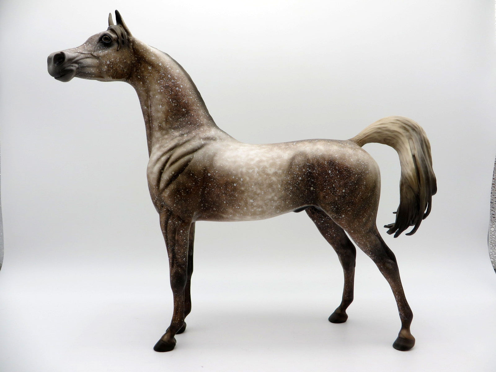 Mink-OOAK Dapple Grey Arabian Equilocity 2021 Painted by Al