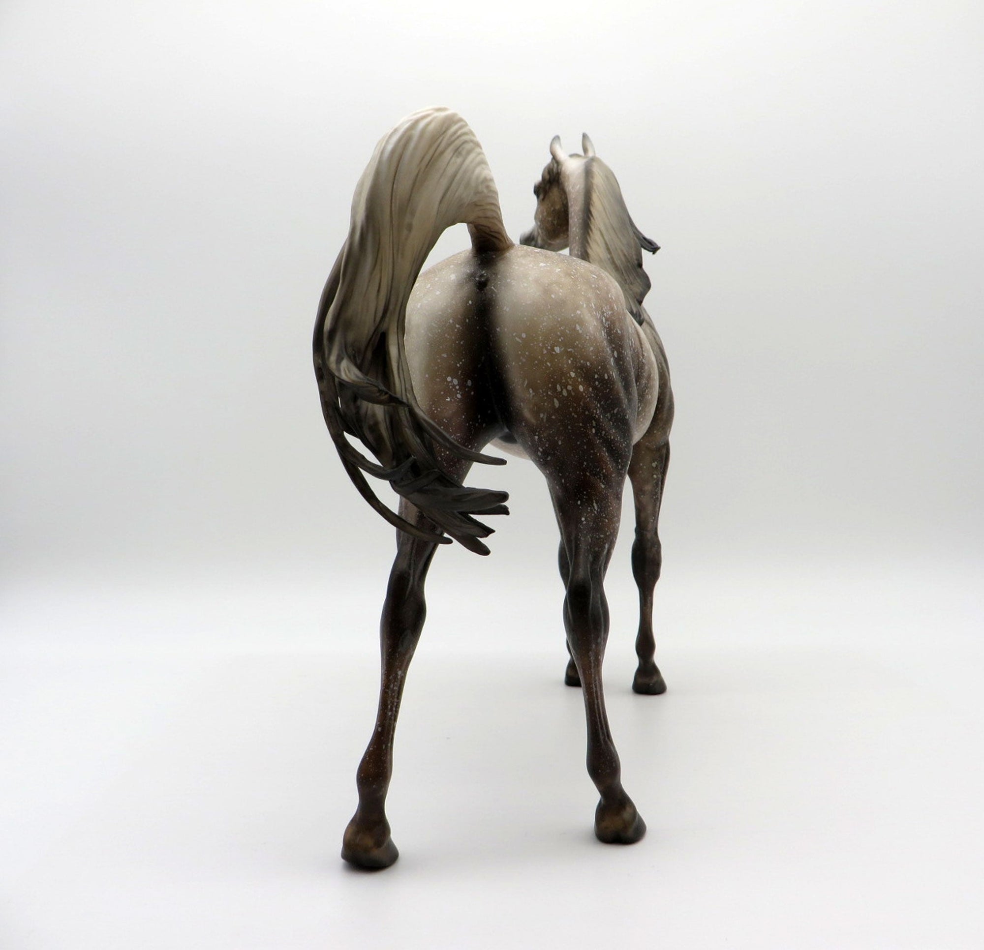 Mink-OOAK Dapple Grey Arabian Equilocity 2021 Painted by Al