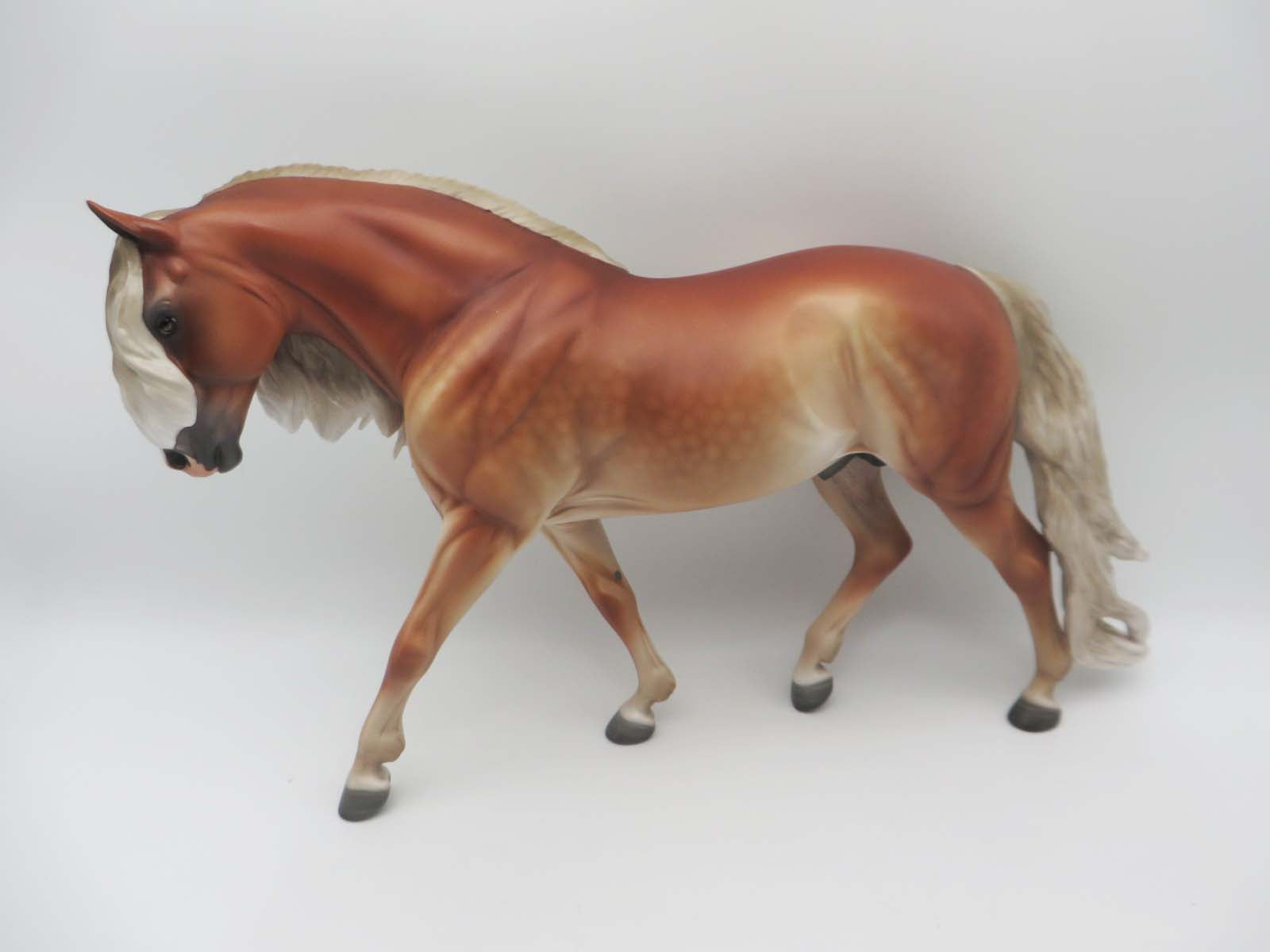 Miquella - OOAK - Dappled Flaxen Chestnut Irish Draught By Jess Hamill - Best Offer 5/1/23