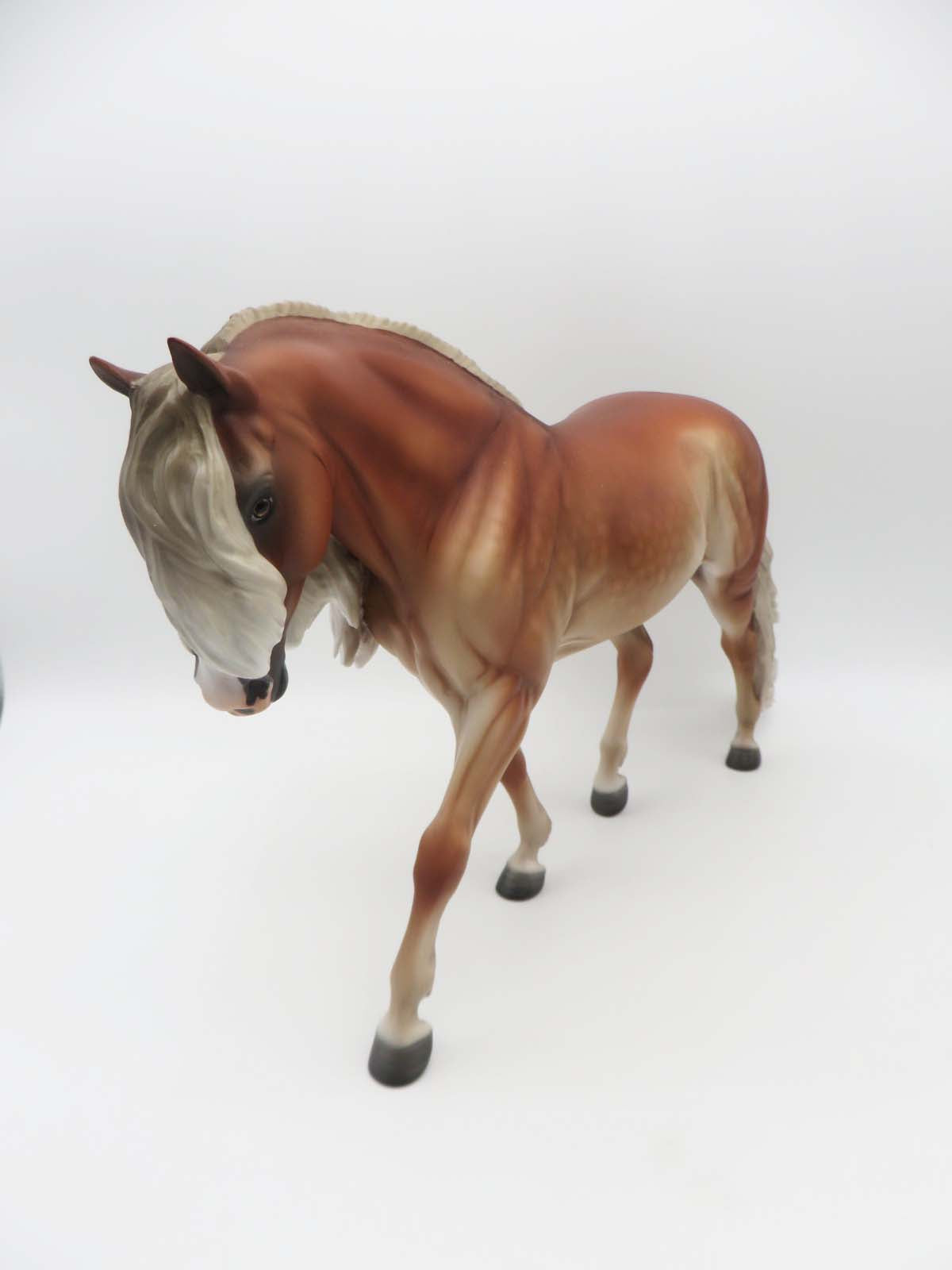 Miquella - OOAK - Dappled Flaxen Chestnut Irish Draught By Jess Hamill - Best Offer 5/1/23