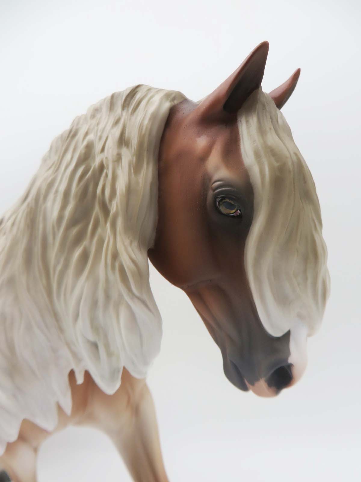 Miquella - OOAK - Dappled Flaxen Chestnut Irish Draught By Jess Hamill - Best Offer 5/1/23