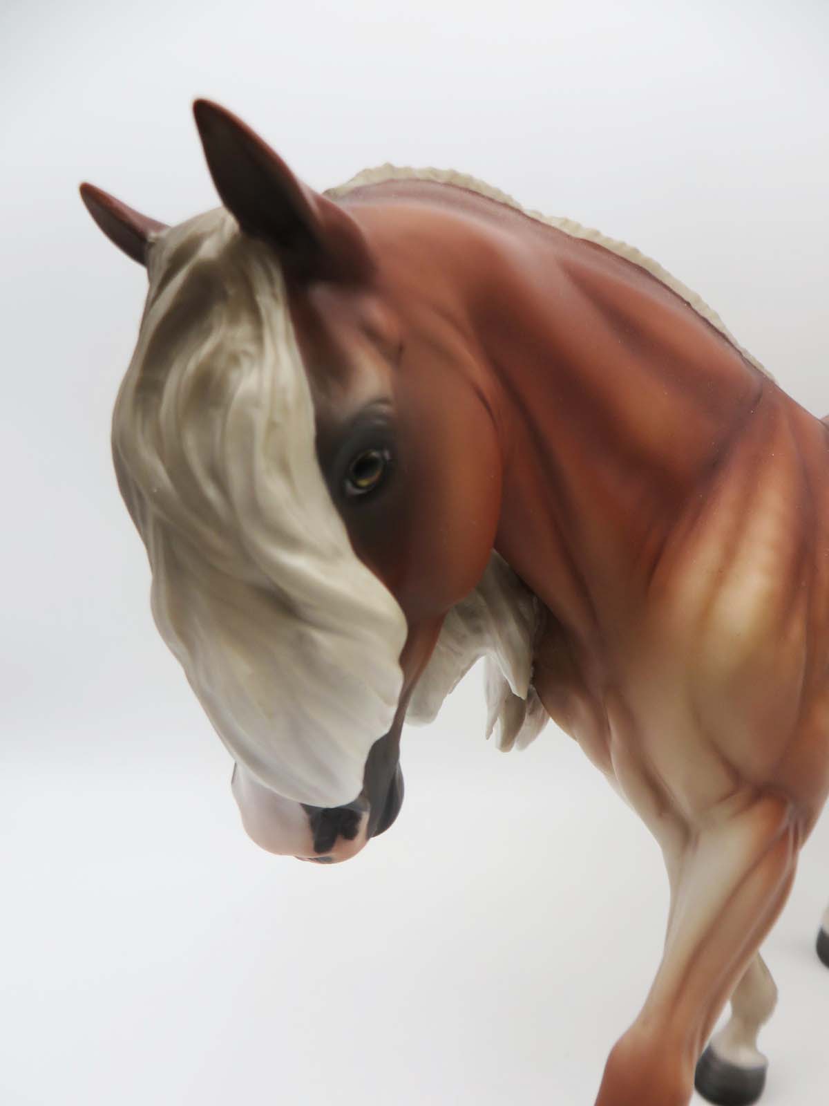 Miquella - OOAK - Dappled Flaxen Chestnut Irish Draught By Jess Hamill - Best Offer 5/1/23