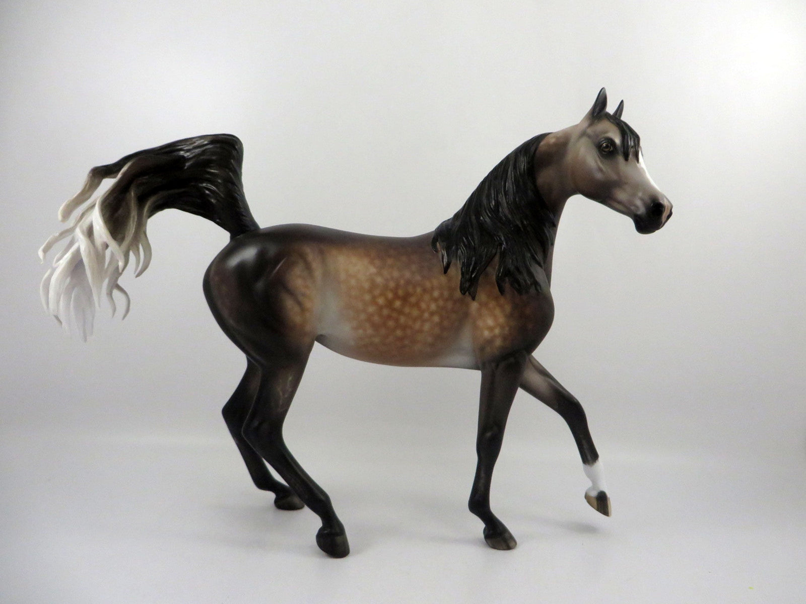 Mirage-OOAK Rose Grey Arabian Mare By Sheryl Leisure  2/25/21