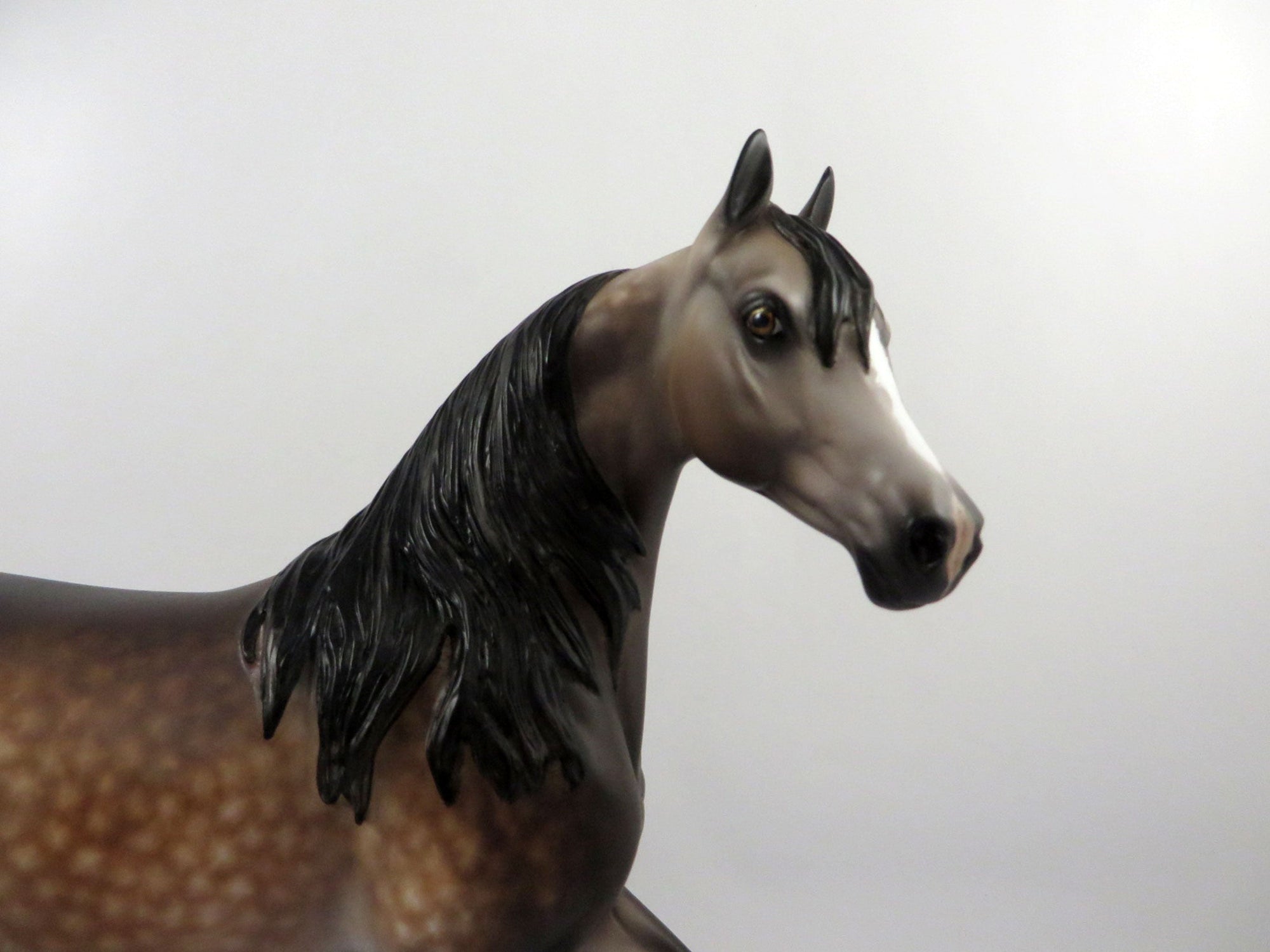 Mirage-OOAK Rose Grey Arabian Mare By Sheryl Leisure  2/25/21