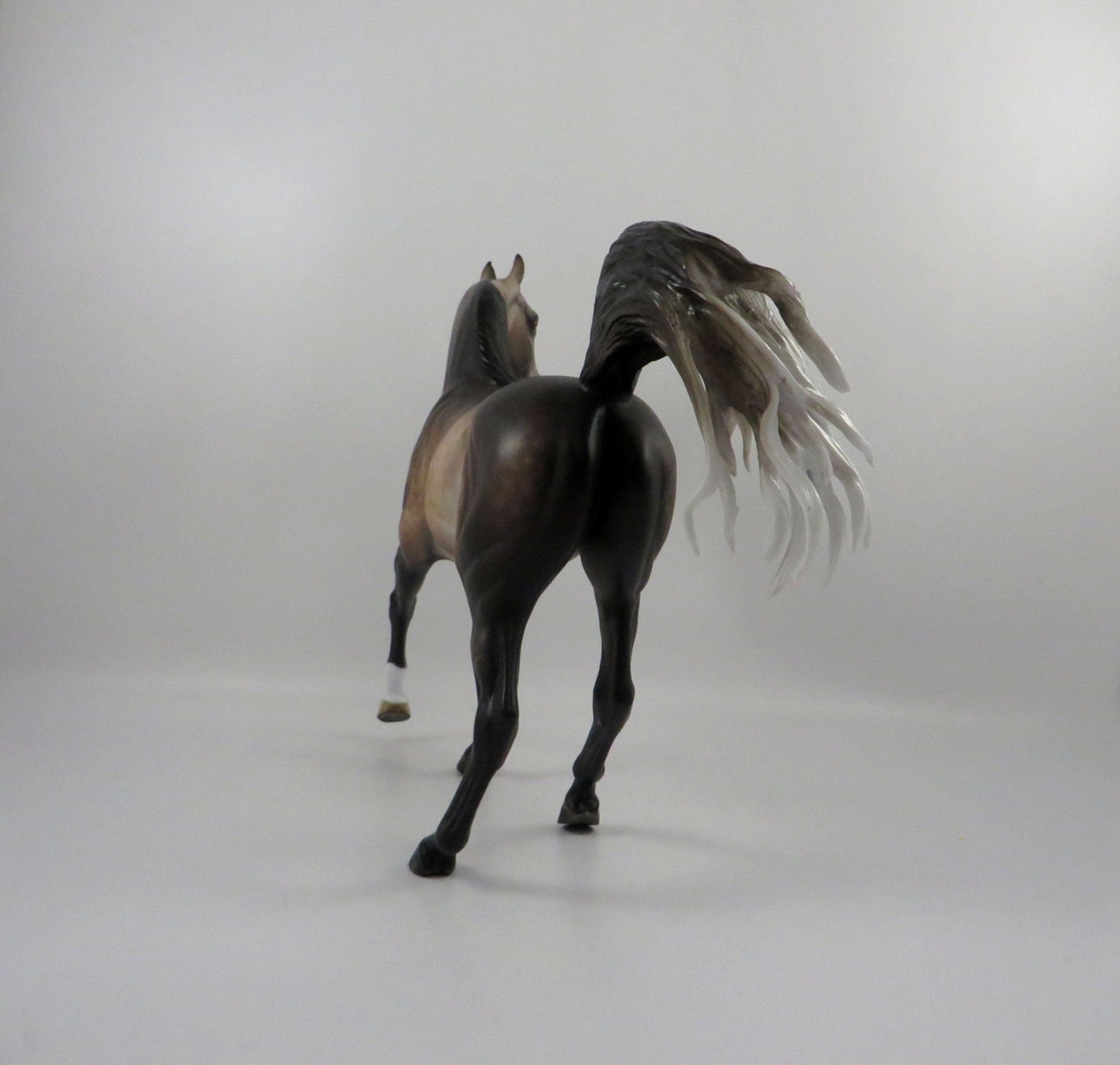 Mirage-OOAK Rose Grey Arabian Mare By Sheryl Leisure  2/25/21