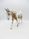 Miss Kelly-OOAK Loud Bay Appaloosa Mule by Sheryl Leisure 9/26/22