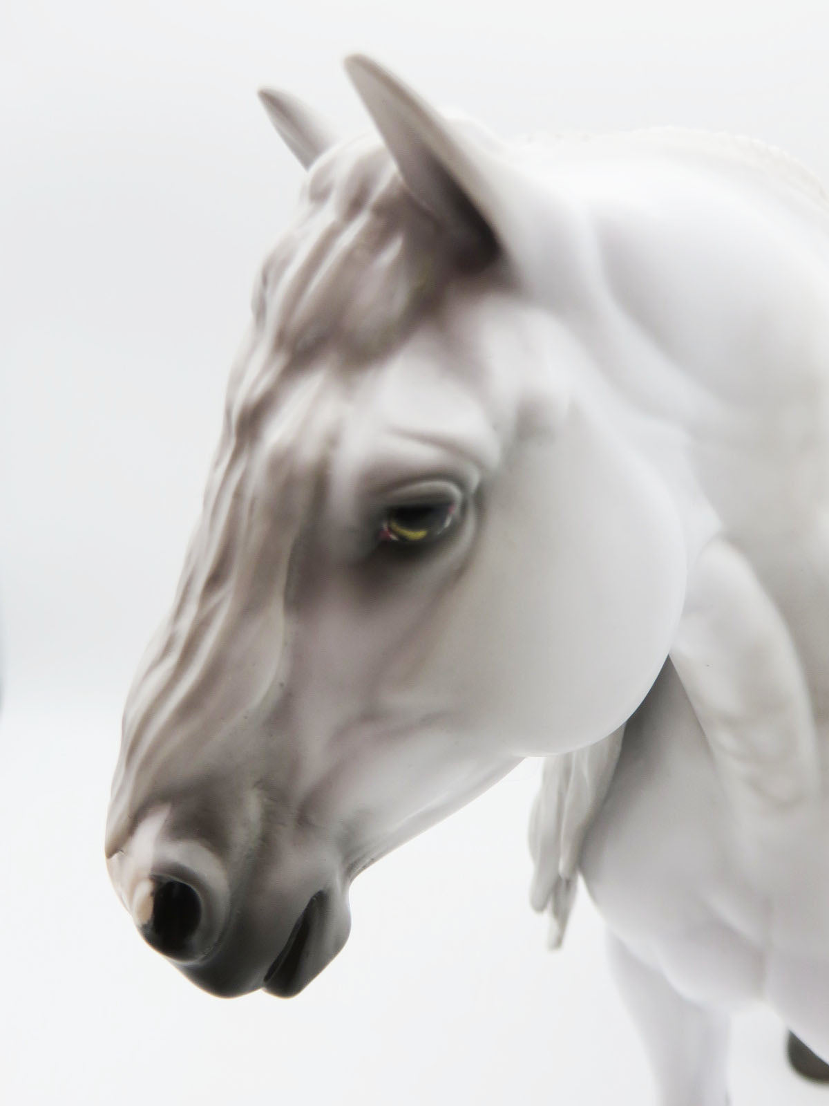 Mistletoe Kisses - LE 30 - Glossy Dapple Light Grey Heavy Draft/Bunny By Jess Hamill - Christmas Tails 2022 - CT22