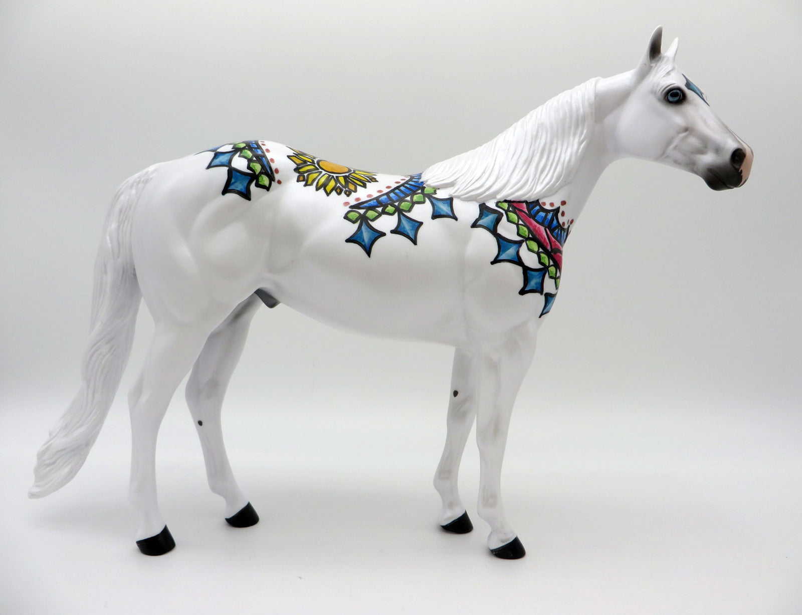 Moon-OOAK Deco ISH Painted By Dawn Quick 6/25/21