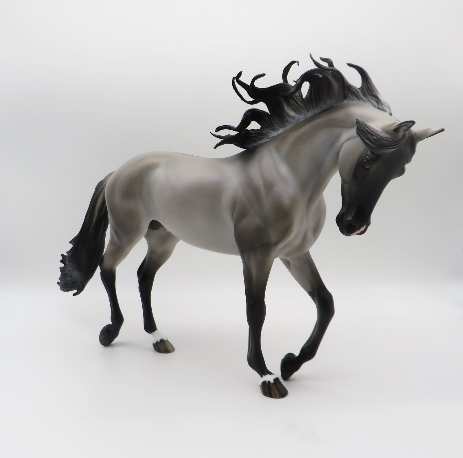 Moon Shadow-OOAK Grulla Thoroughbred By Myla Pearce 5/19/23