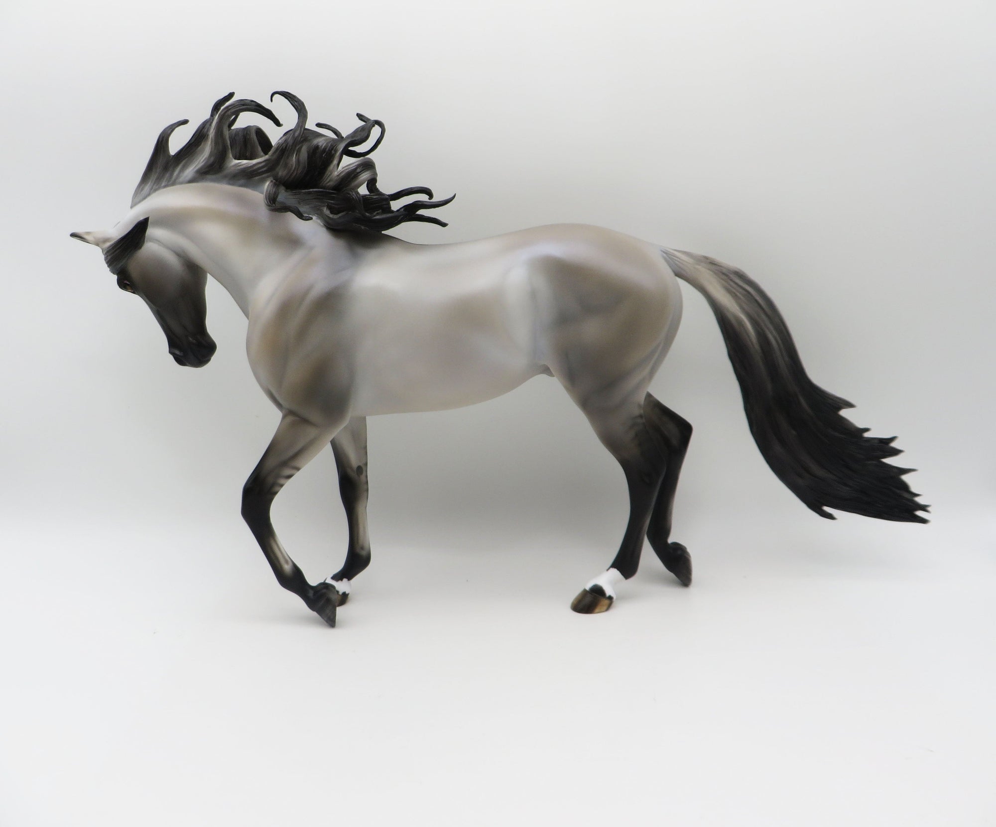 Moon Shadow-OOAK Grulla Thoroughbred By Myla Pearce 5/19/23