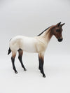 Mooney - OOAK - Bay Roan Weanling - Painted By Ashley Palmer - MM22