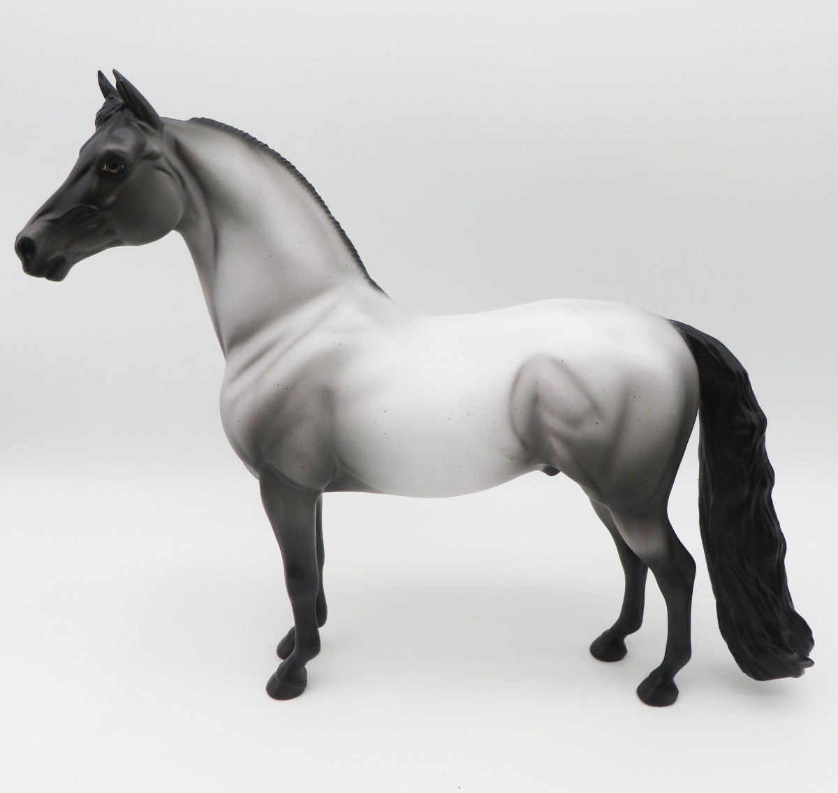 Moonlight Magick - OOAK - Blue Roan Morgan - Painted By Ellen Robbins - MM22