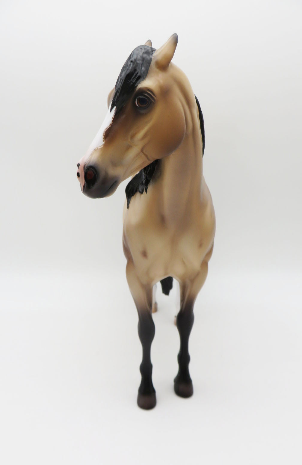 Morello - OOAK - Bay Roan Ideal Stock Horse By Caroline Boydston BEST OFFER 11/21/22