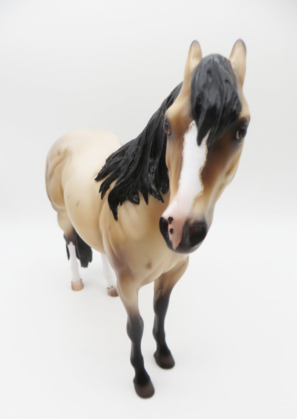 Morello - OOAK - Bay Roan Ideal Stock Horse By Caroline Boydston BEST OFFER 11/21/22