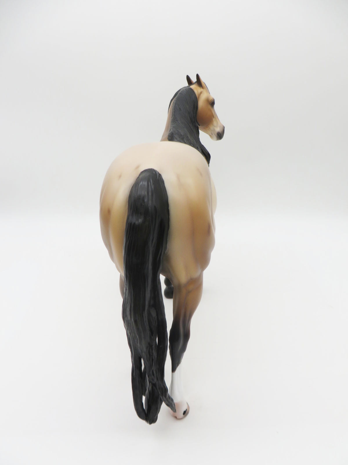 Morello - OOAK - Bay Roan Ideal Stock Horse By Caroline Boydston BEST OFFER 11/21/22