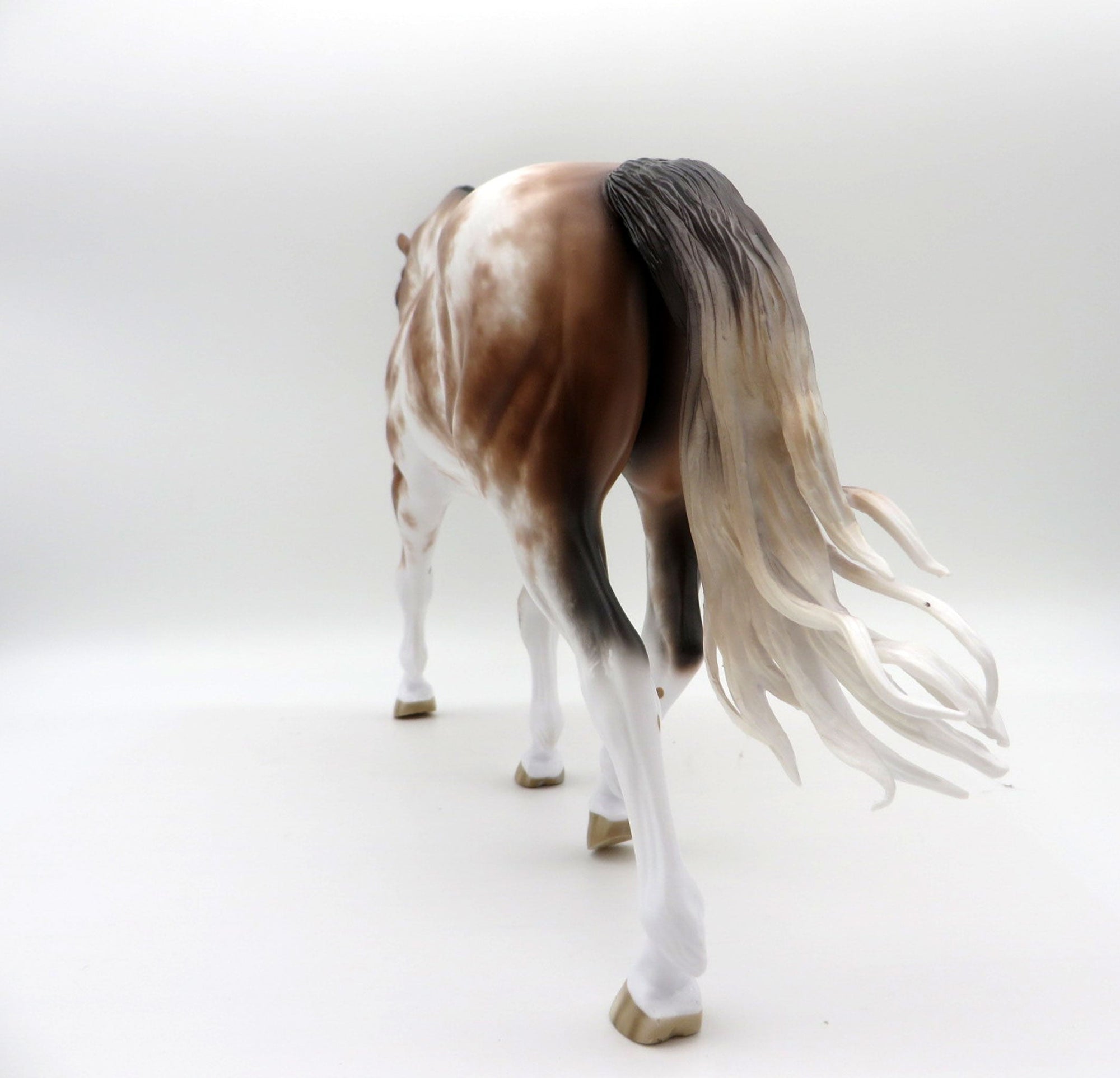 Morrison-OOAK Bay Sabino Irish Draft Painted by Sheryl Leisure 11/22/21