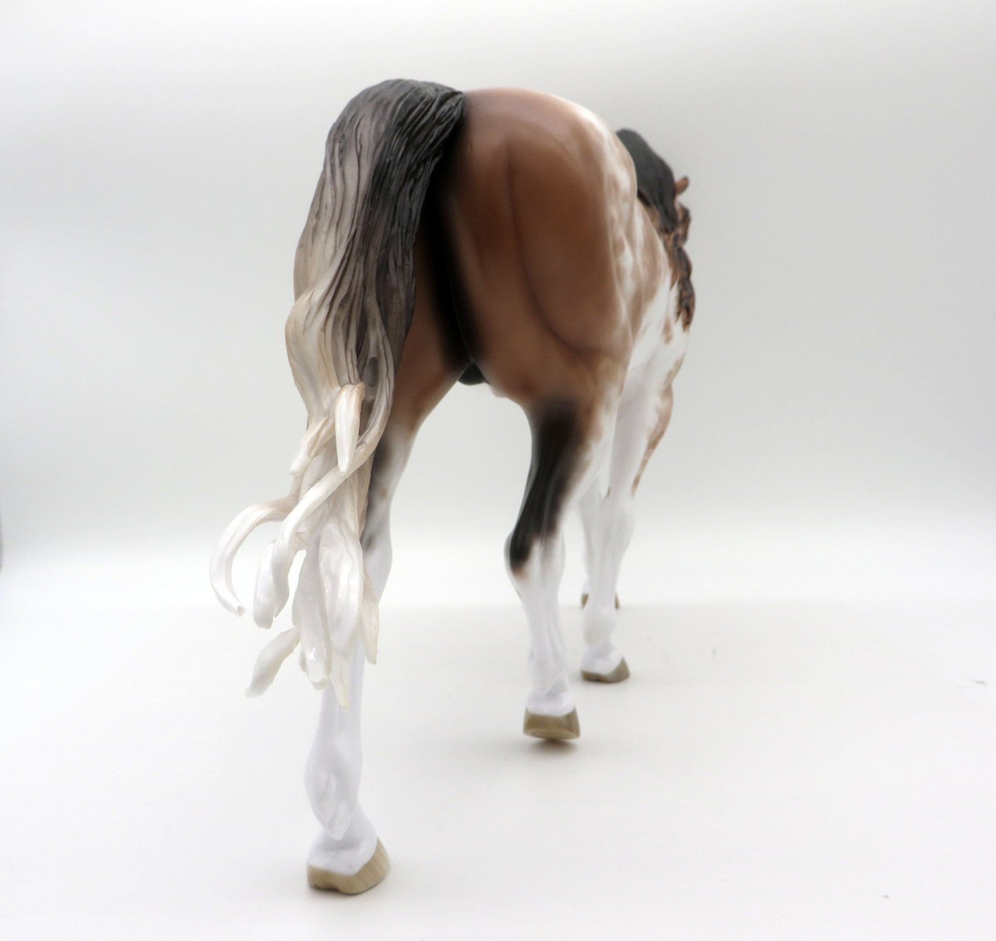 Morrison-OOAK Bay Sabino Irish Draft Painted by Sheryl Leisure 11/22/21