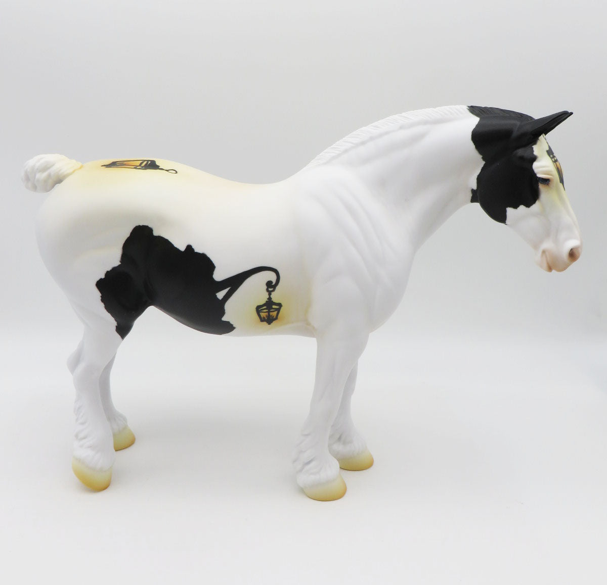 Mothman's Folly - OOAK - Heavy Draft Mare Halloween Decorator Painted by Jess Hamill - MM22