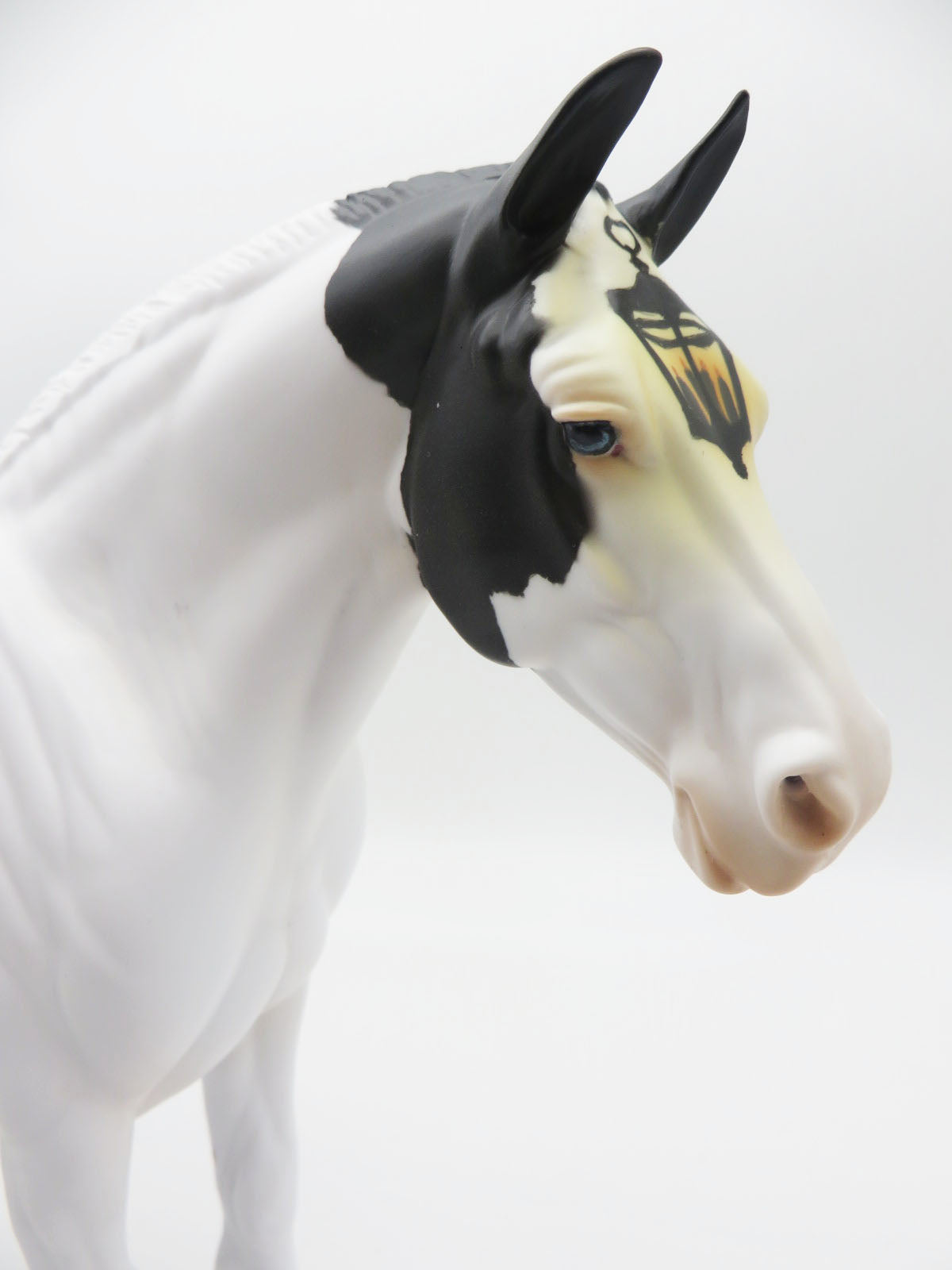 Mothman&#39;s Folly - OOAK - Heavy Draft Mare Halloween Decorator Painted by Jess Hamill - MM22