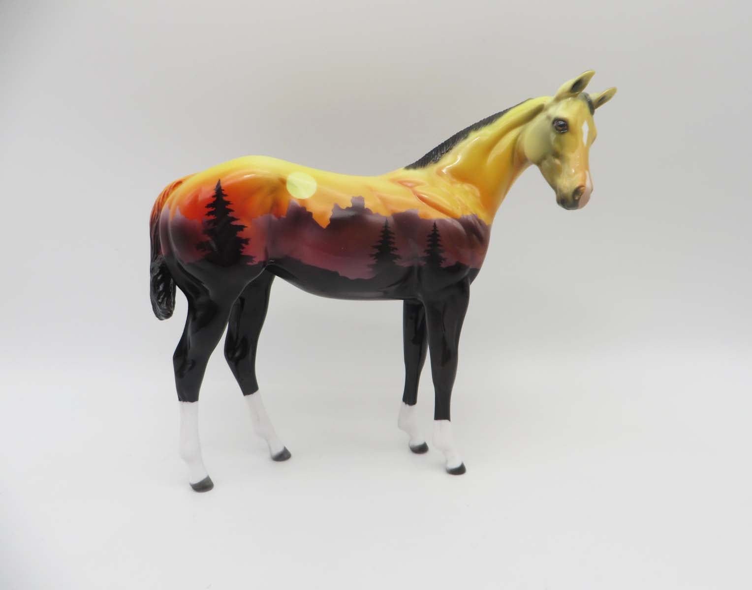 Mountain View-OOAK Weanling Deco By Dawn Quick SHCF23