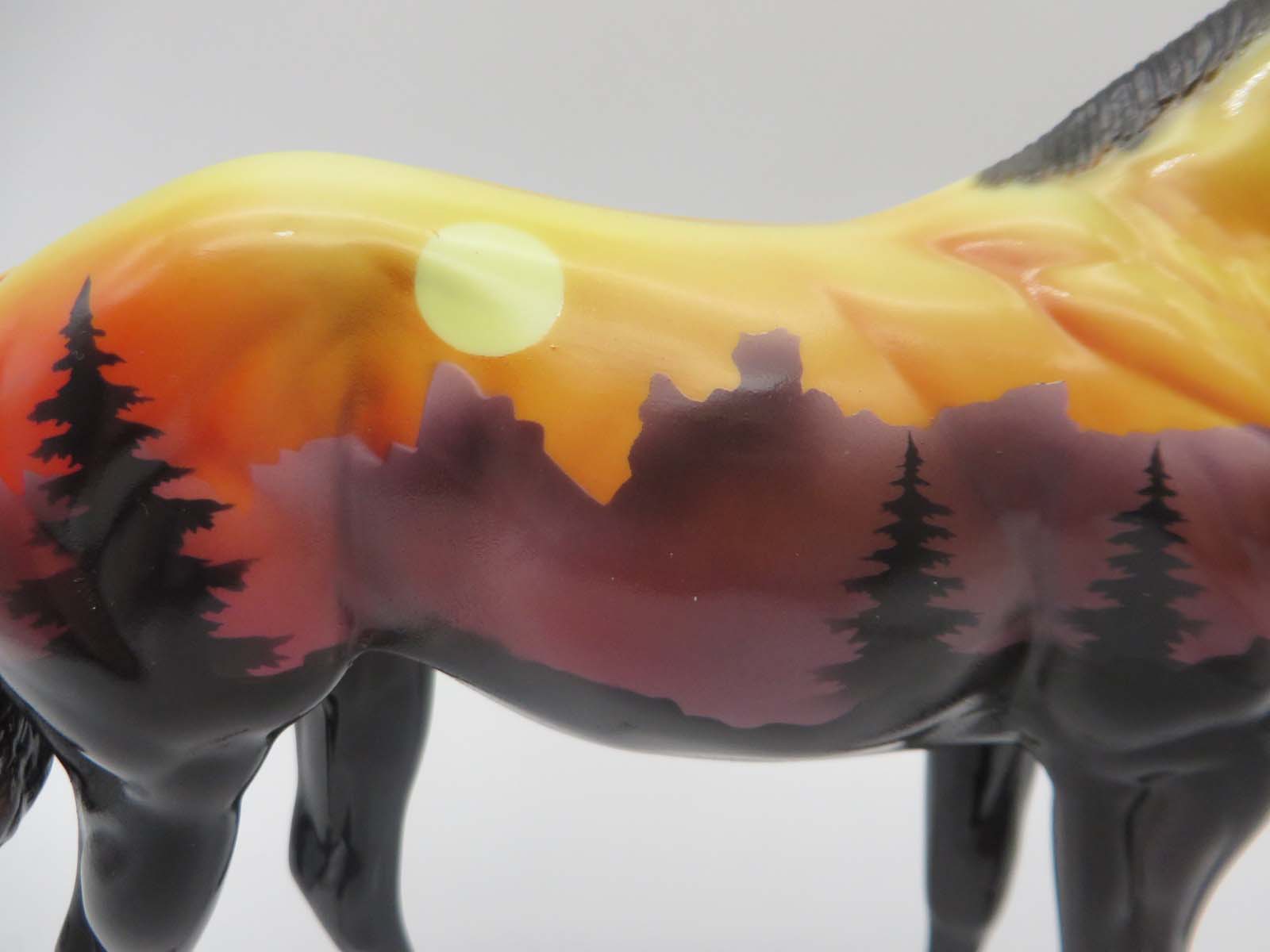 Mountain View-OOAK Weanling Deco By Dawn Quick SHCF23