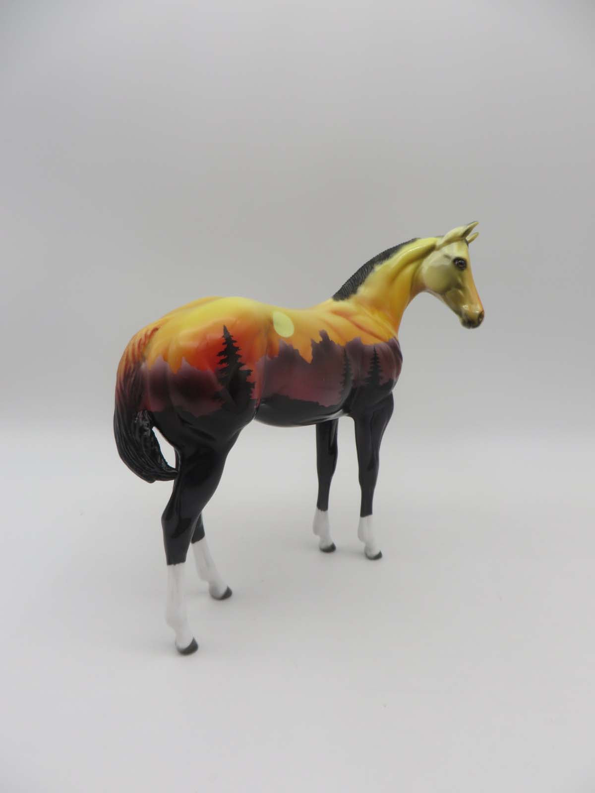 Mountain View-OOAK Weanling Deco By Dawn Quick SHCF23