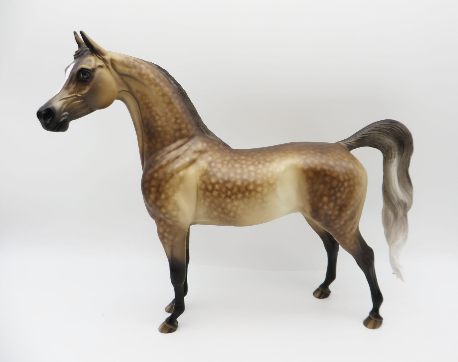 Mr. Time - OOAK - Silver Buckskin Arabian by Sheryl Leisure - Best Offers 1/30/23
