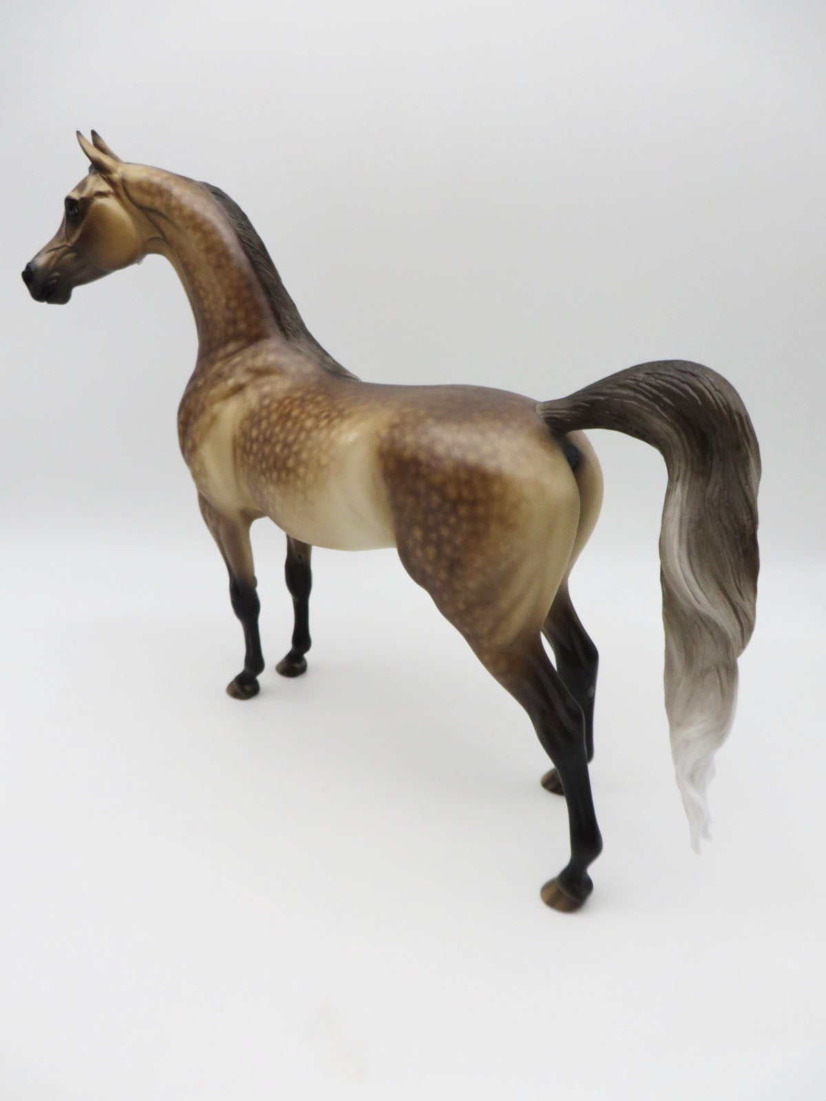 Mr. Time - OOAK - Silver Buckskin Arabian by Sheryl Leisure - Best Offers 1/30/23