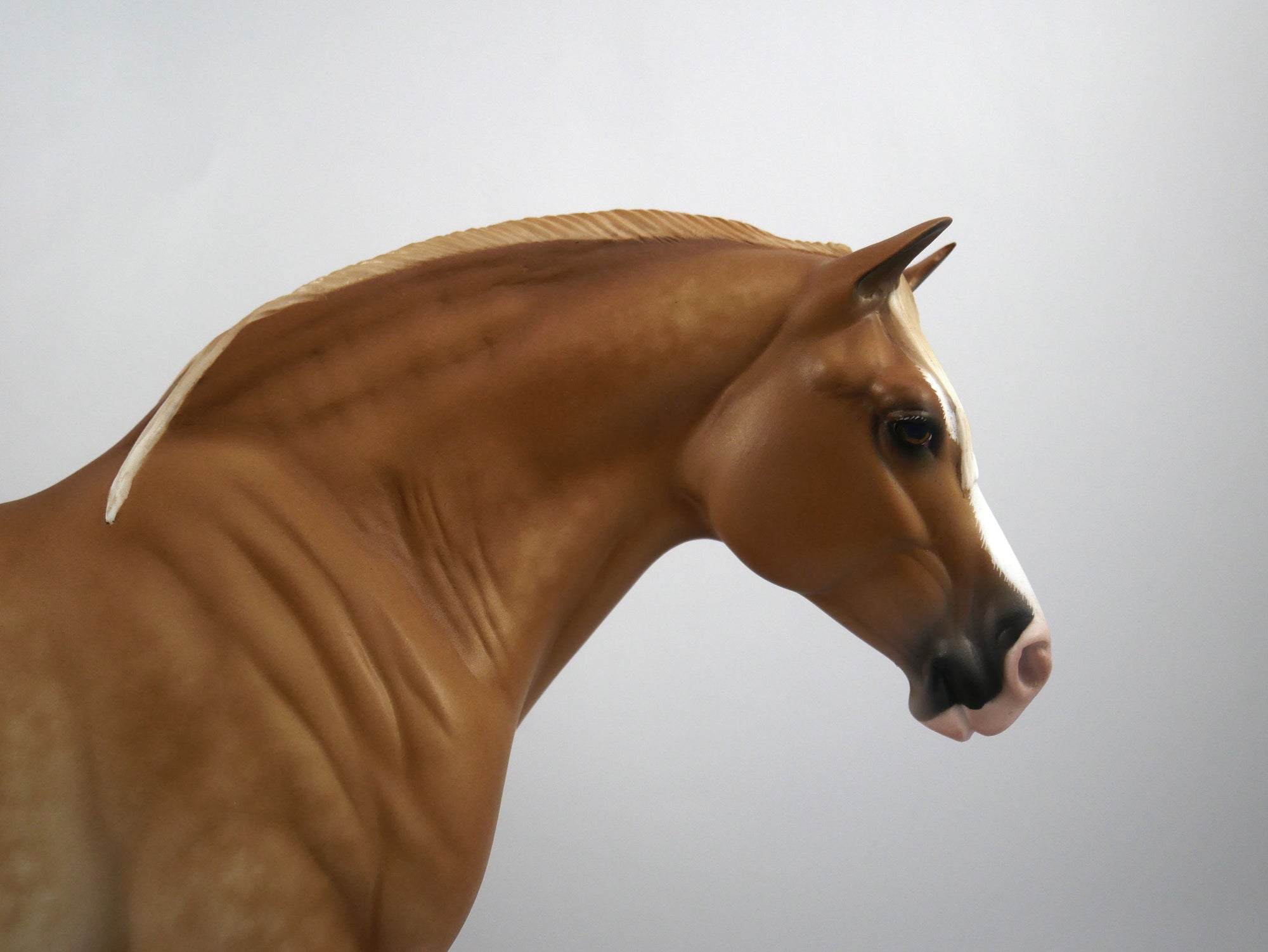 Mrs. Kotter-OOAK Dapple Light Sorrel Painted By Sheryl Leisure