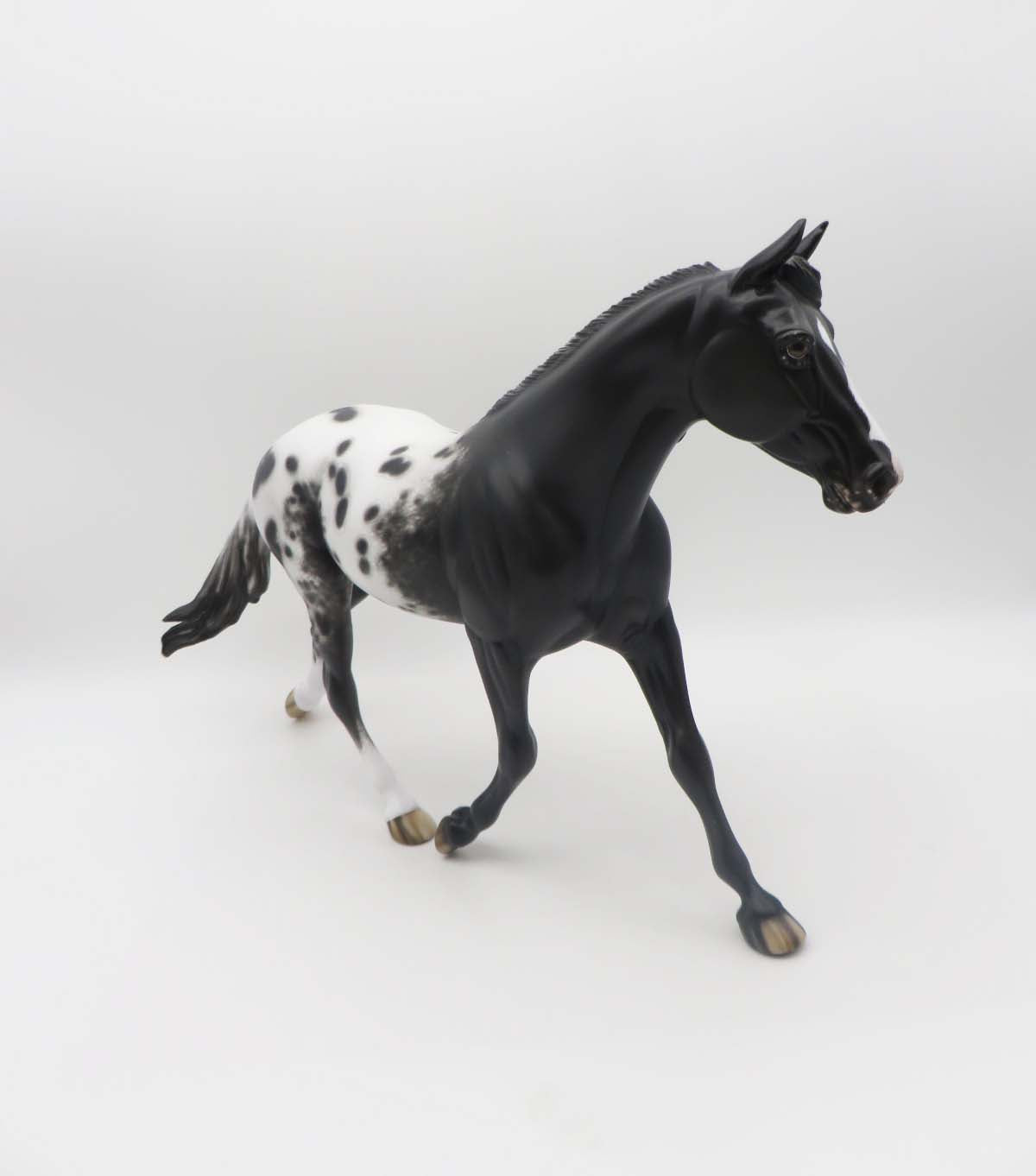 Ms Pacman - OOAK - Black Appaloosa Palouse by Sheryl Leisure - Best Offer 5/30/23